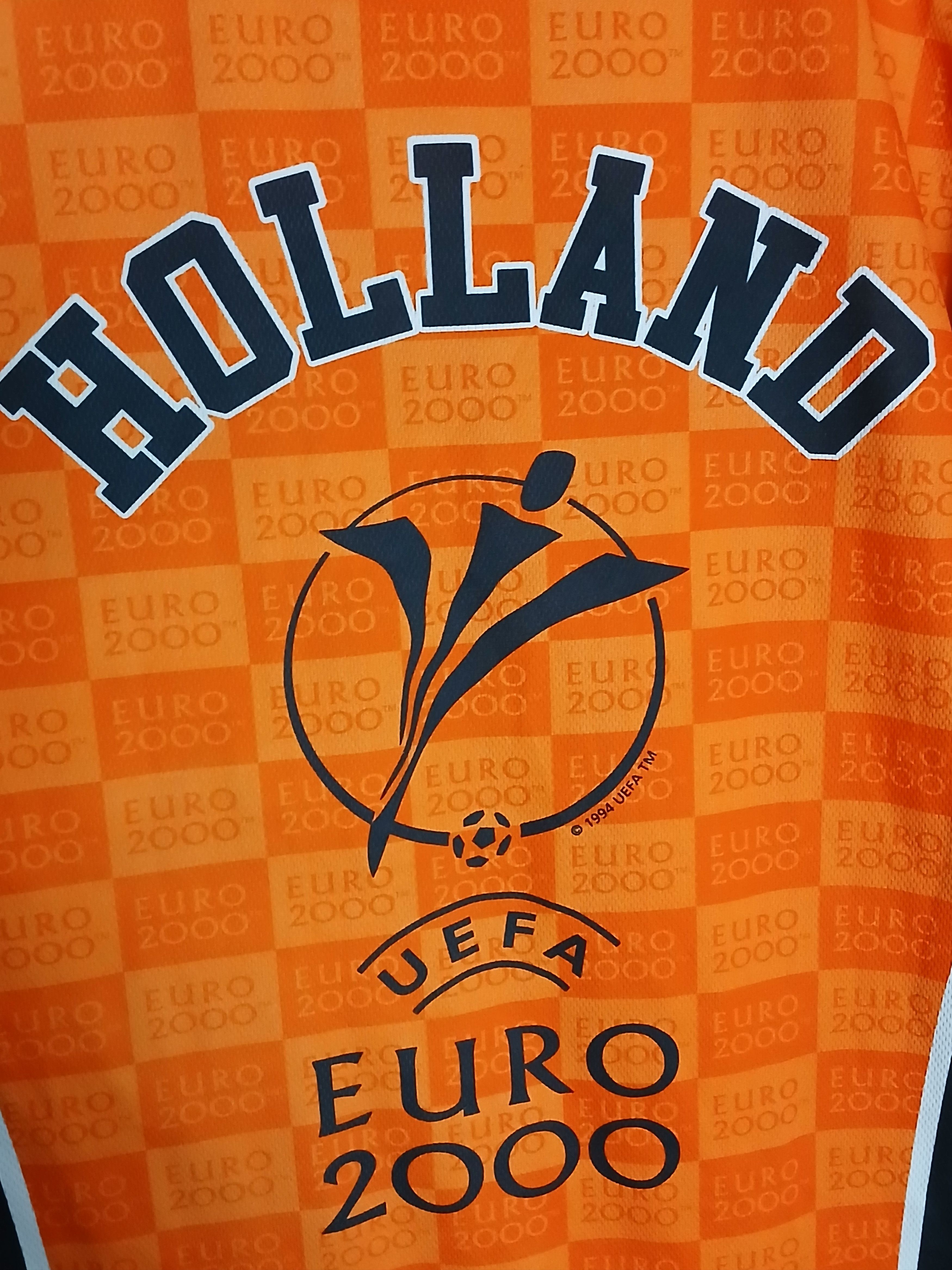UEFA × Vintage Euro 2000 Netherlands Holland National Football Team T-Shirt Size US XL / EU 56 / 4 - 4 Thumbnail