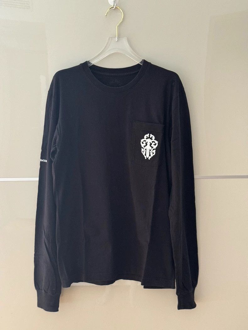 Chrome Hearts Chrome Hearts Chrome Hearts Long Sleeve T-Shirt-2507 Size US M / EU 48-50 / 2 - 2 Thumbnail