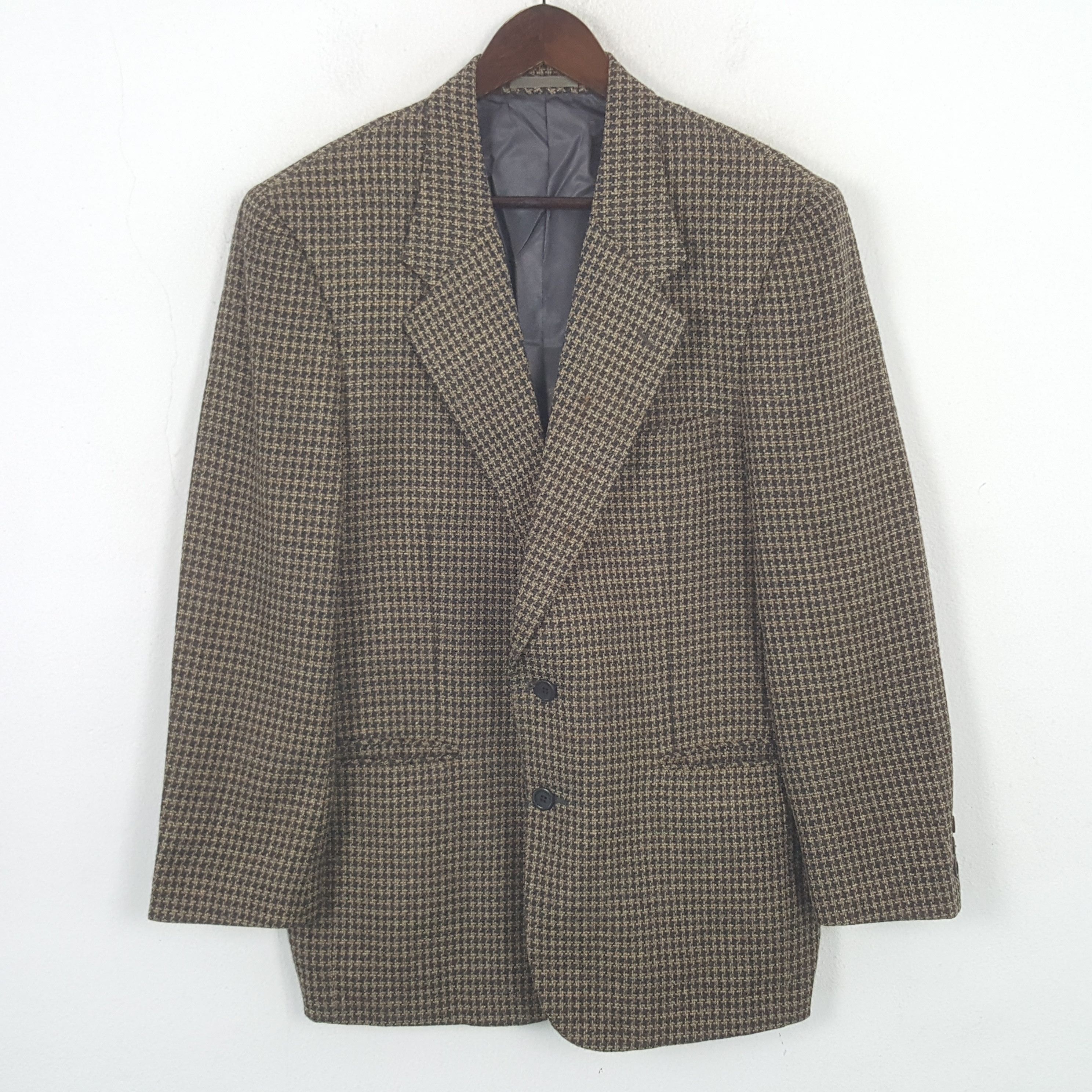 Yves Saint Laurent Vintage Yves Saint Laurent Pour Homme Blazer Jacket Size US M / EU 48-50 / 2 - 1 Thumbnail