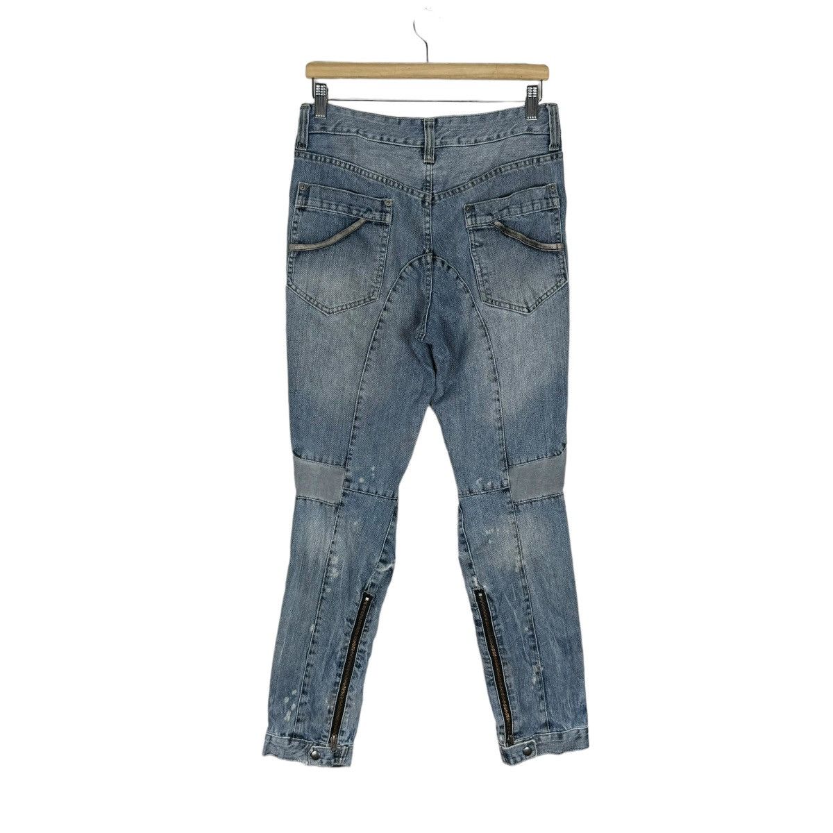 PPFM ❄️PPFM PATCHWORK JAPAN GOTHIC PUNK DENIM JEANS PANTS Size US 32 / EU 48 - 12 Thumbnail