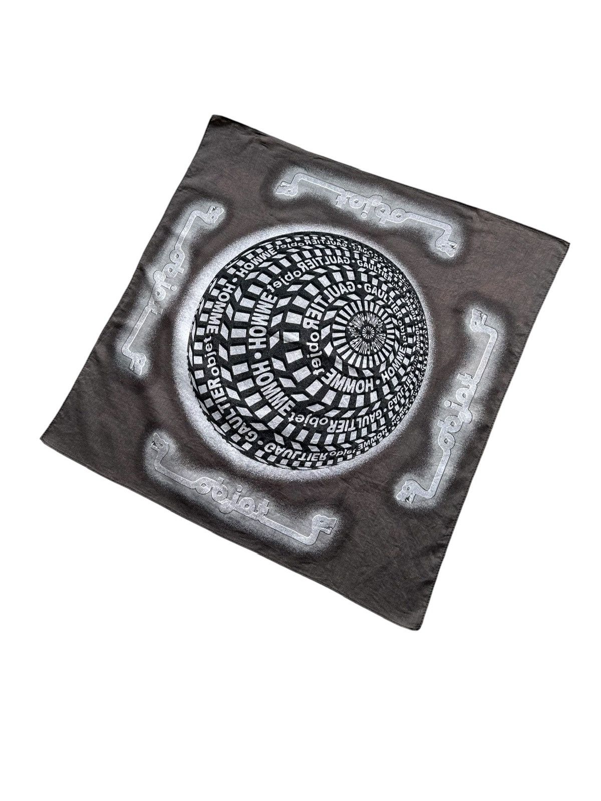 Jean Paul Gaultier 00's Gaultier Homme Object trompe l'oeil handkerchief Size ONE SIZE - 2 Thumbnail