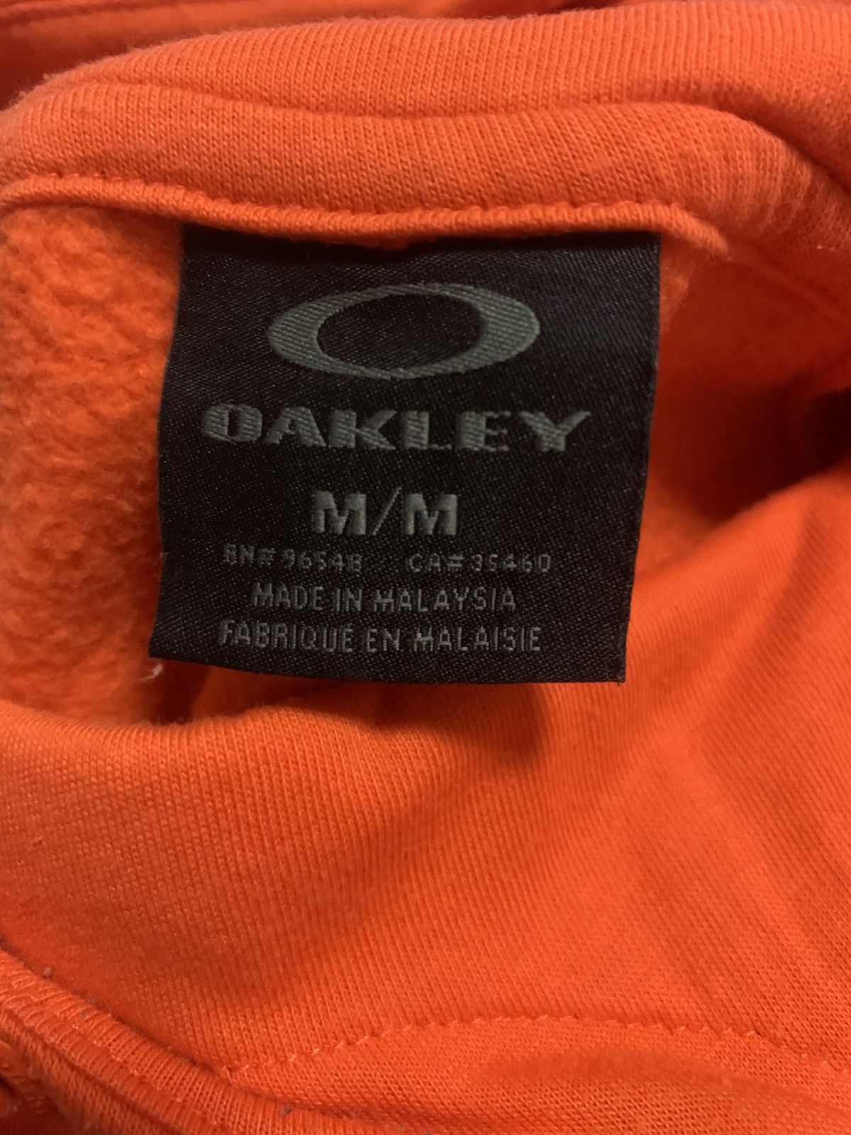 Oakley Oakley Factory Pilot Hoodie Men's Flare Orange SportsApparel Size US M / EU 48-50 / 2 - 2 Thumbnail
