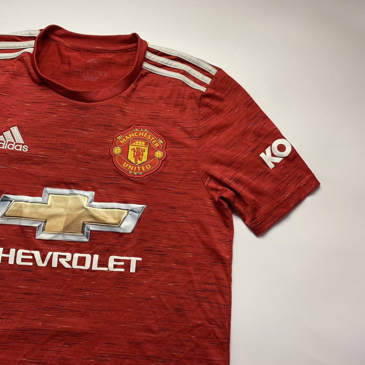 Adidas MANCHESTER UNITED Chevrolet SOCCER JERSEY Shirt Kohler S Size US S / EU 44-46 / 1 - 4 Thumbnail