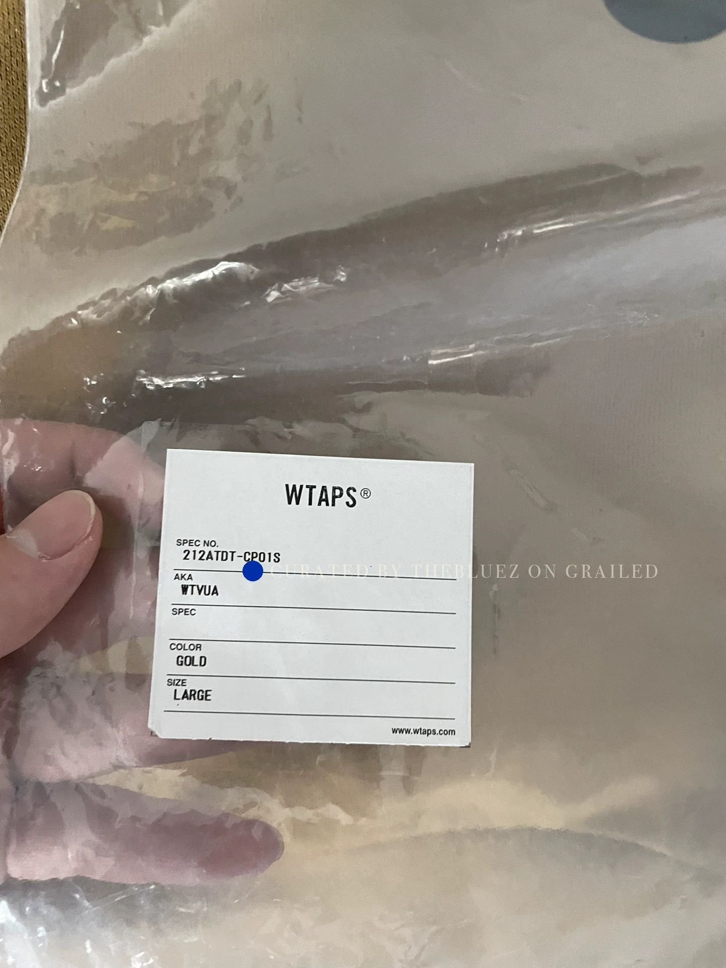 Wtaps Fleece Lined Sweatshirt in Beige Size US L / EU 52-54 / 3 - 1 Thumbnail