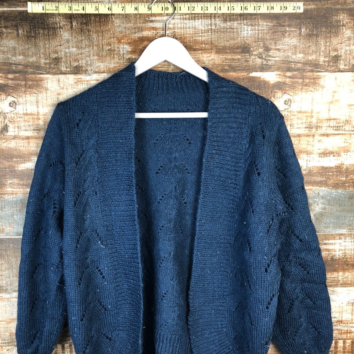 Japanese Brand Japanese Brand Blue Cardigan Knitwear #A1597 Size US M / EU 48-50 / 2 - 5 Thumbnail