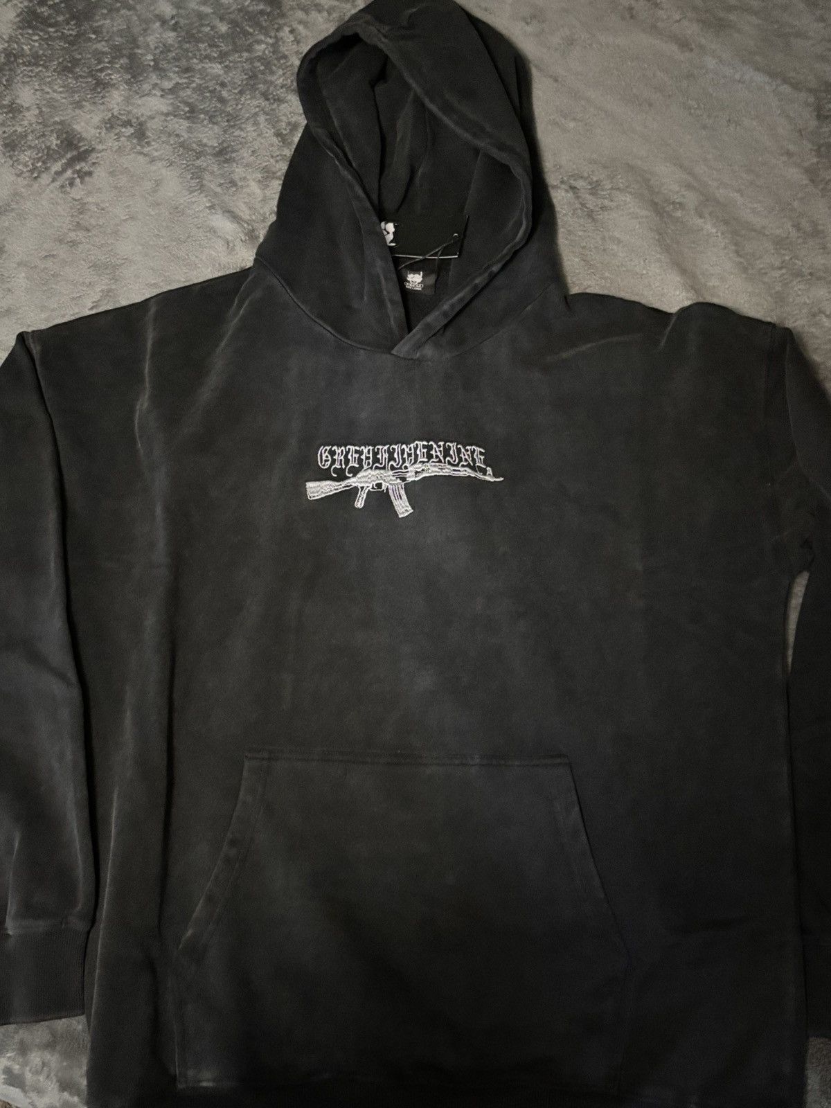 G59 Records G59 AK LOGO HOODIE (VINTAGE BLACK) L Size US L / EU 52-54 / 3 - 1 Thumbnail