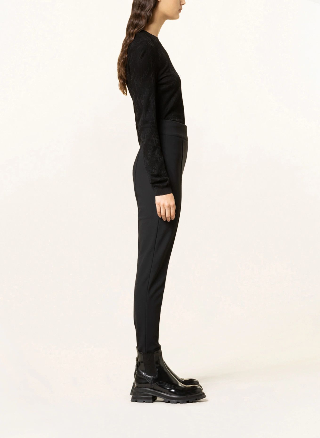 Fendi o1s1wg110226 Legging in Black Size 27" / US 4 / IT 40 - 4 Thumbnail