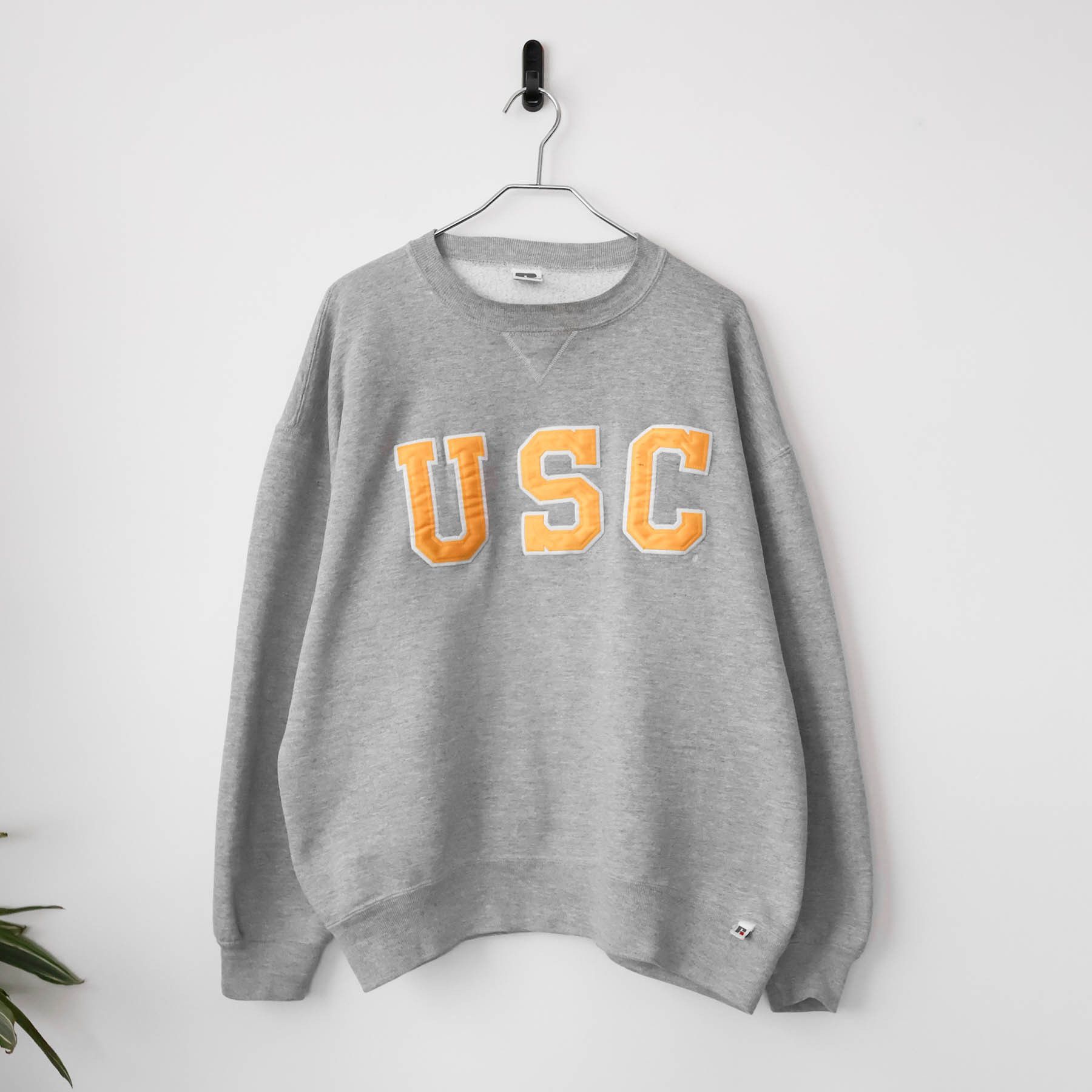 Vintage True Vintage USC Russell Crewneck Sweatshirt USA made Size US XL / EU 56 / 4 - 1 Thumbnail