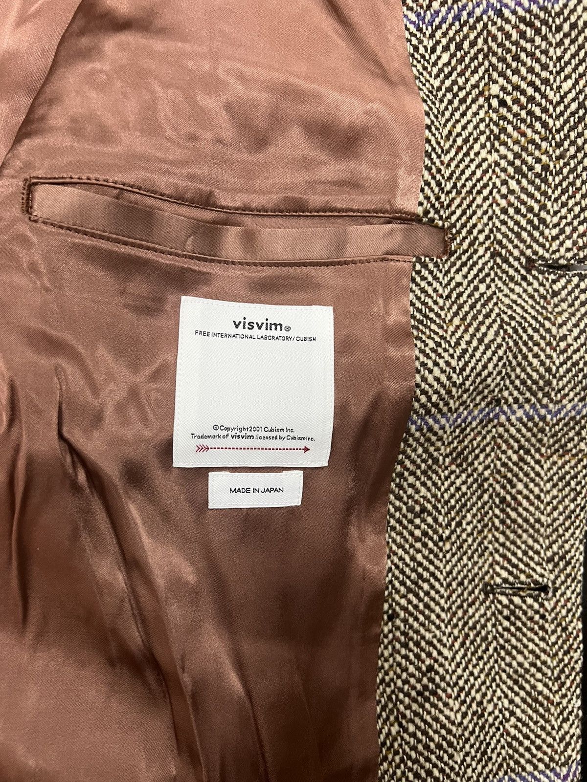 Visvim Visvim 23AW YARDBIRD JKT HERRINGBONE Size US XL / EU 56 / 4 - 6 Thumbnail