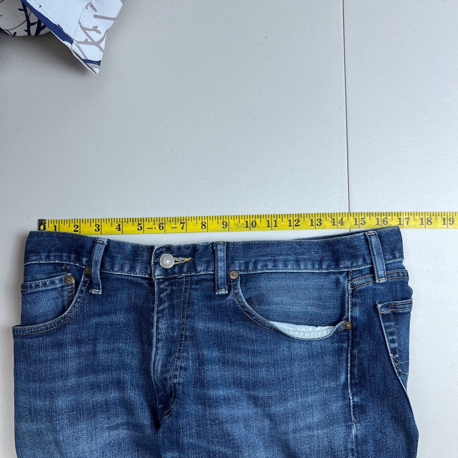 Polo Ralph Lauren Polo Ralph Lauren Jeans 33x29 Varick Slim Straight Whiskered Size US 33 - 3 Thumbnail