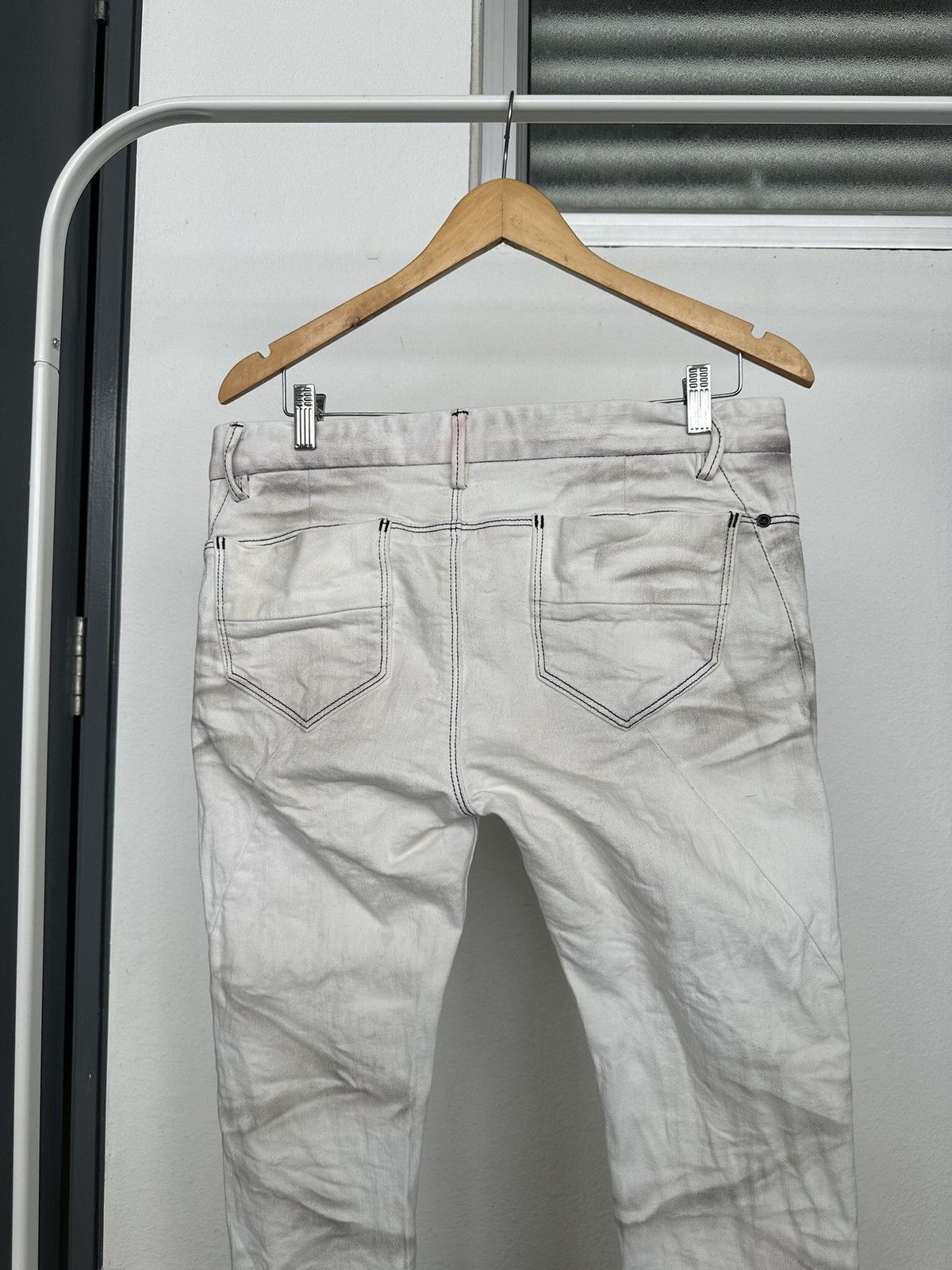 BUFFALO BOBS Size 34/34 - Johnny Wolf clawmark denim slim jeans Size US 34 / EU 50 - 14 Thumbnail