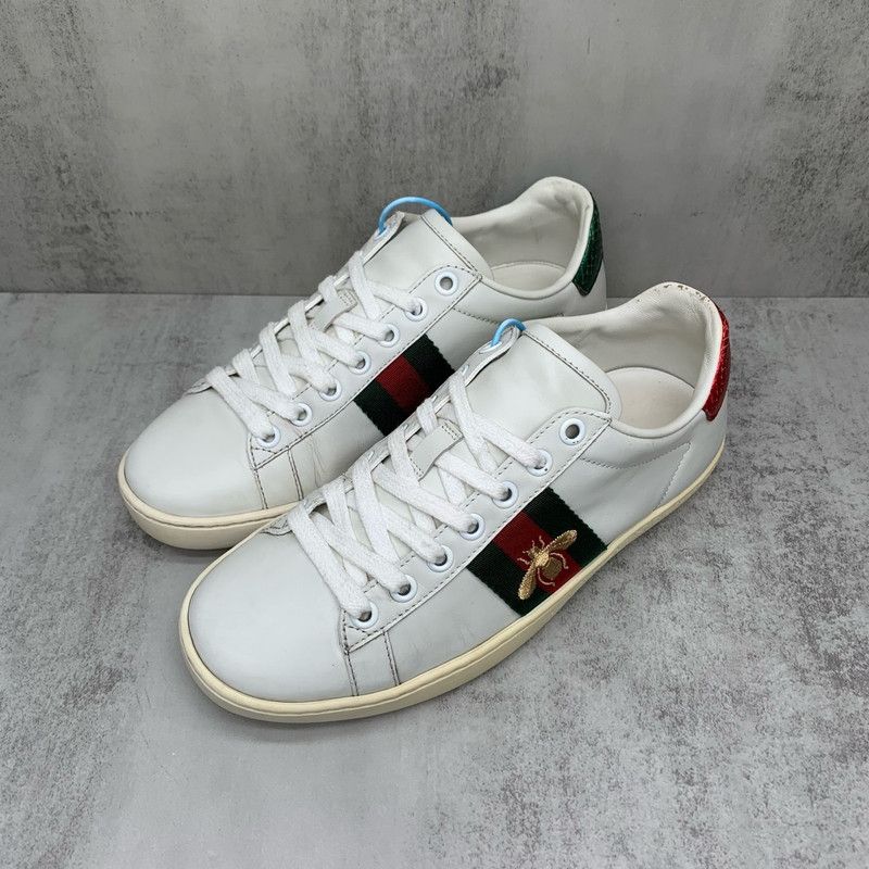 Gucci Gucci Ace Embroidered Fashion Sneakers for Women 0079 Size US 5 / IT 35 - 1 Thumbnail