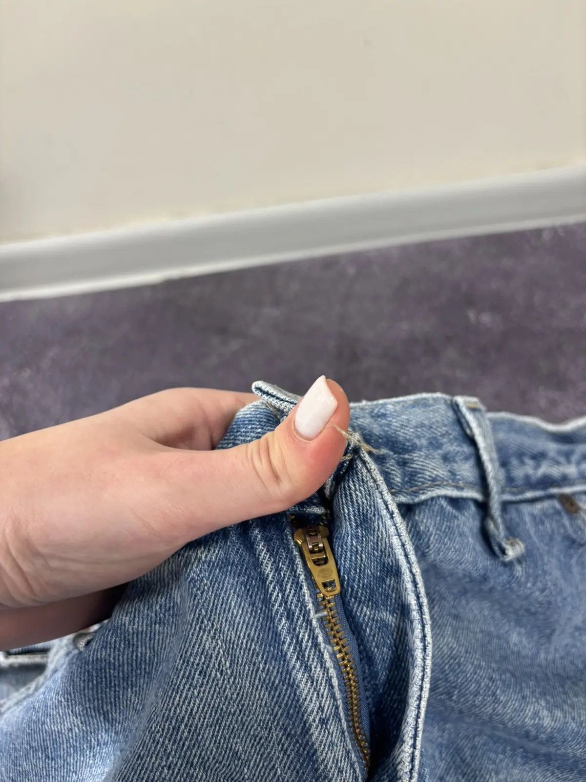 Dickies × Vintage Vintage Dickies American Faded Light Blue Denim Baggy Jeans Size US 44 / EU 60 - 10 Thumbnail