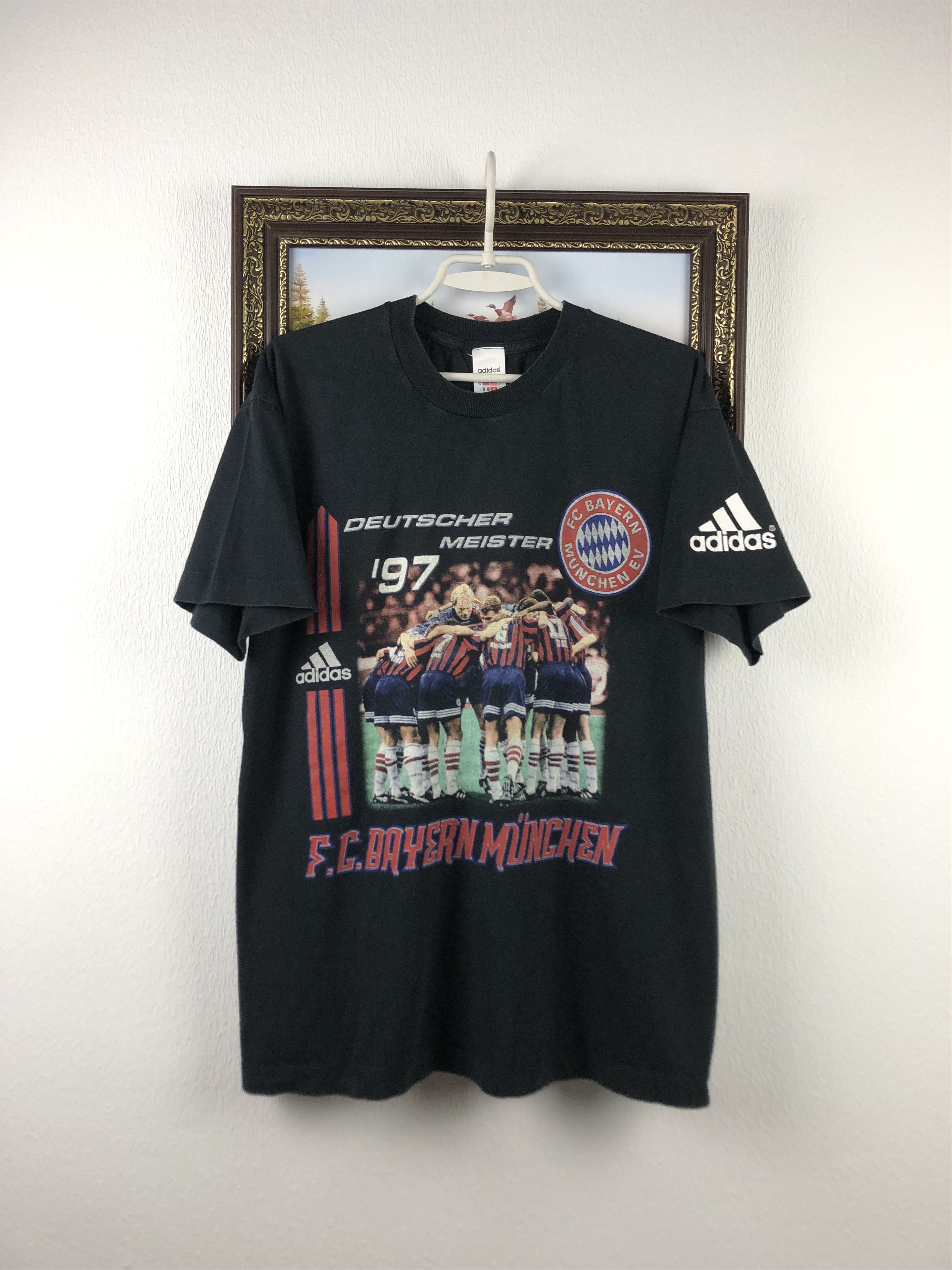 Vintage Bayern Munich Meister Football Shirt Soccer