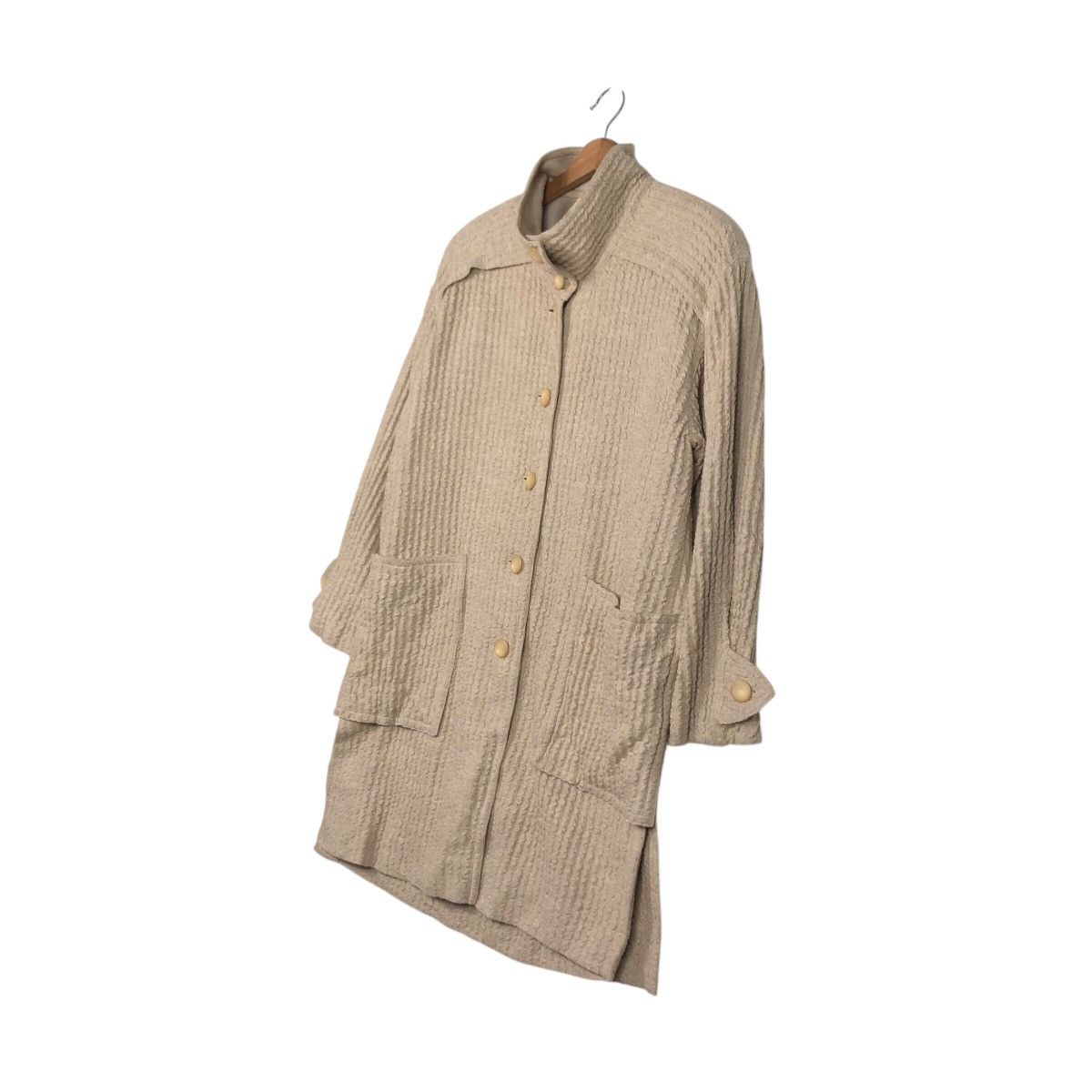Issey Miyake GIGI Vintage Avant-Garde Textured Coat Japan Domestic Market Size US M / EU 48-50 / 2 - 3 Thumbnail