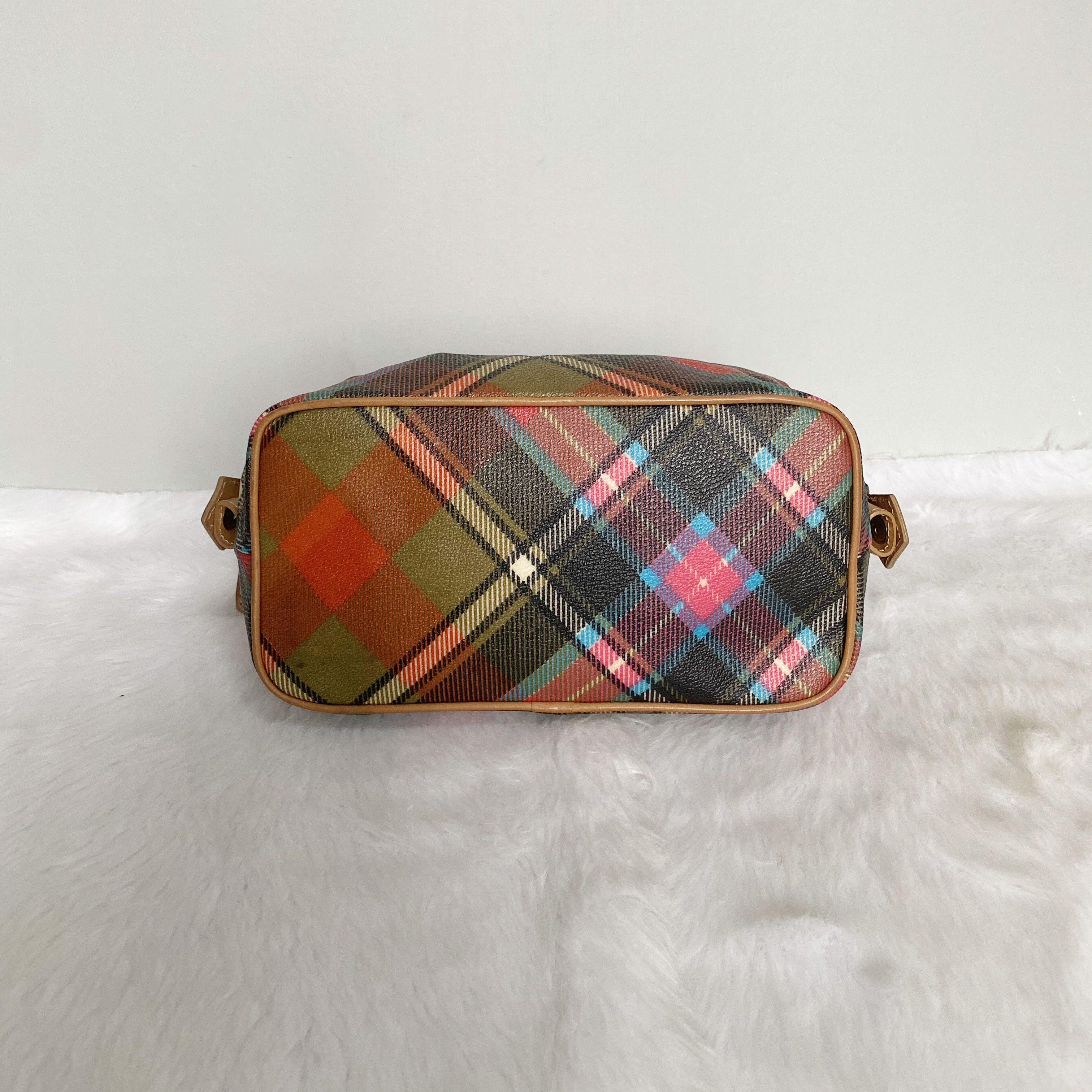 Vivienne Westwood Vintage Red Mix Tartan Clutch Bag Size ONE SIZE - 5 Thumbnail