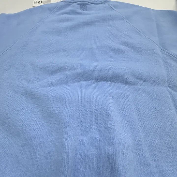 AMI AMIPARIS Sky Blue Heart Embroidered Sweatshirt -2507 Size US XS / EU 42 / 0 - 7 Thumbnail