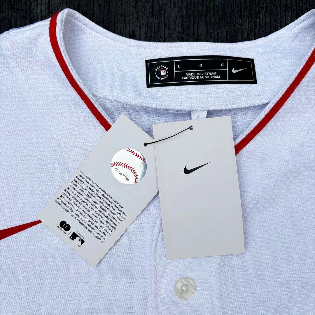 Nike Anaheim Angels NWOT Home Nike Baseball Brand New Jersey Size US L / EU 52-54 / 3 - 4 Thumbnail