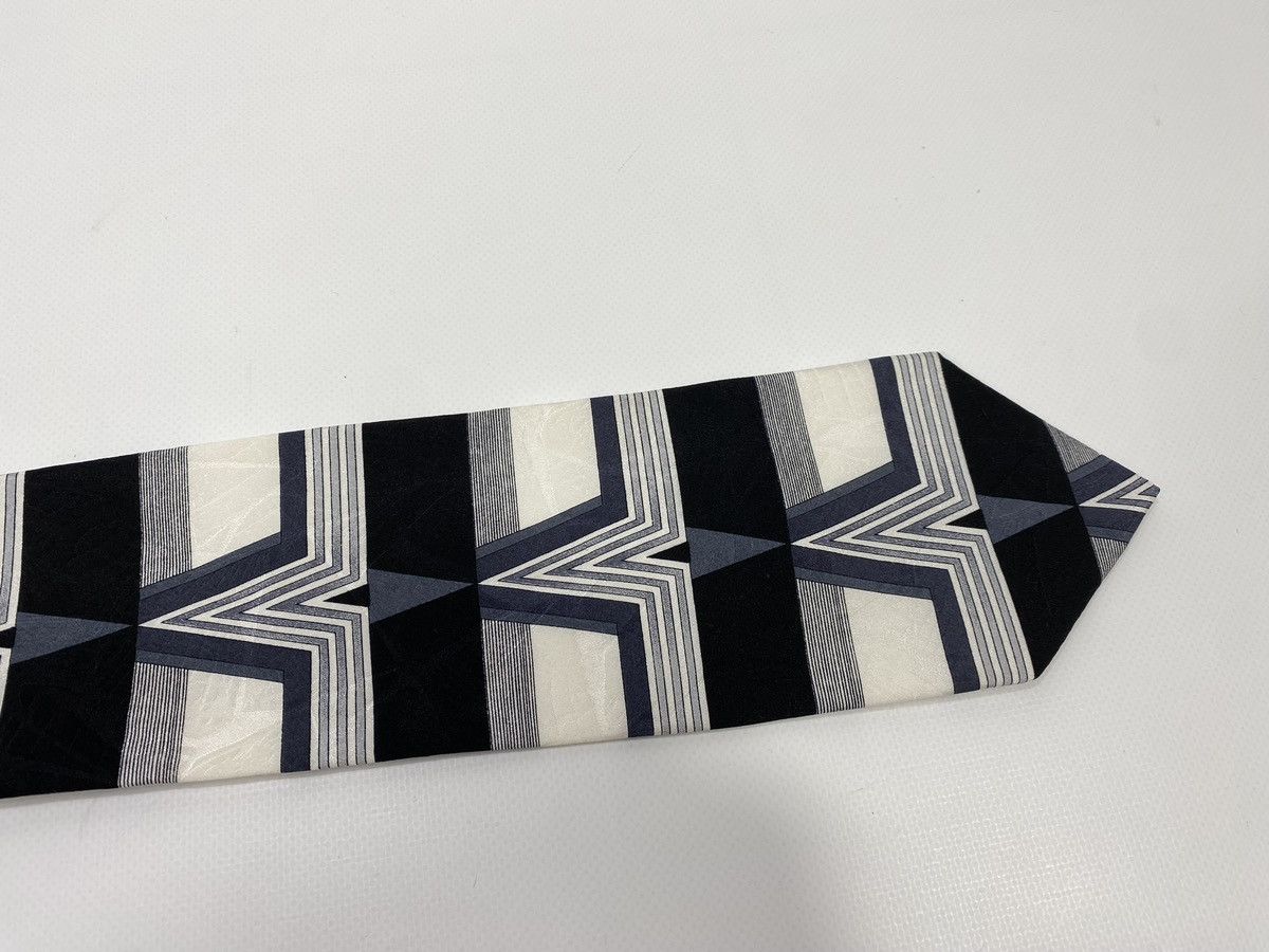 Pierre Balmain 🔥LASTDROP🔥 80s Pierre Balmain Couture Made In Korea Silk Tie Size ONE SIZE - 4 Thumbnail