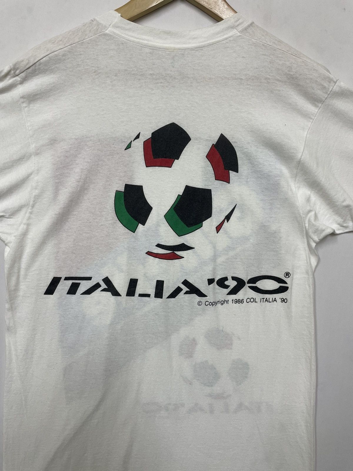 Vintage Vintage World Cup 90s Italia Gillette Size US S / EU 44-46 / 1 - 6 Thumbnail