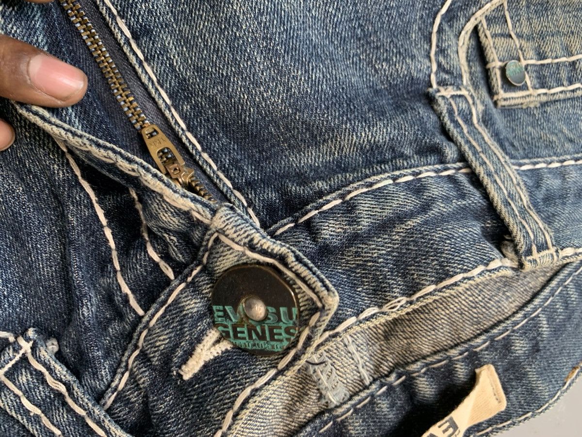 Japanese Brand Vintage Evisu inspired denim Size US 32 / EU 48 - 6 Thumbnail