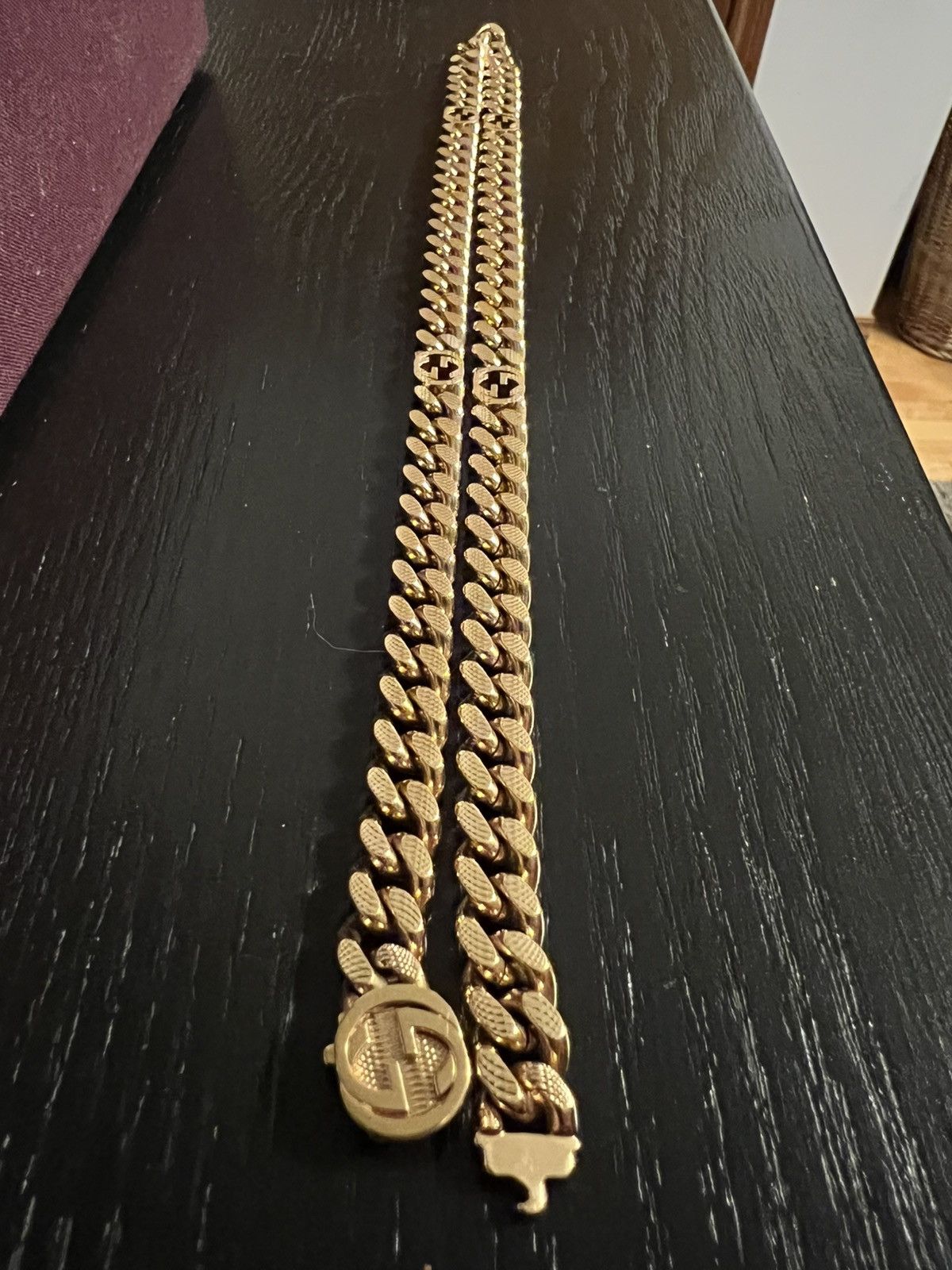 Gucci GOLD GUCCI NECKLACE Size ONE SIZE - 2 Thumbnail
