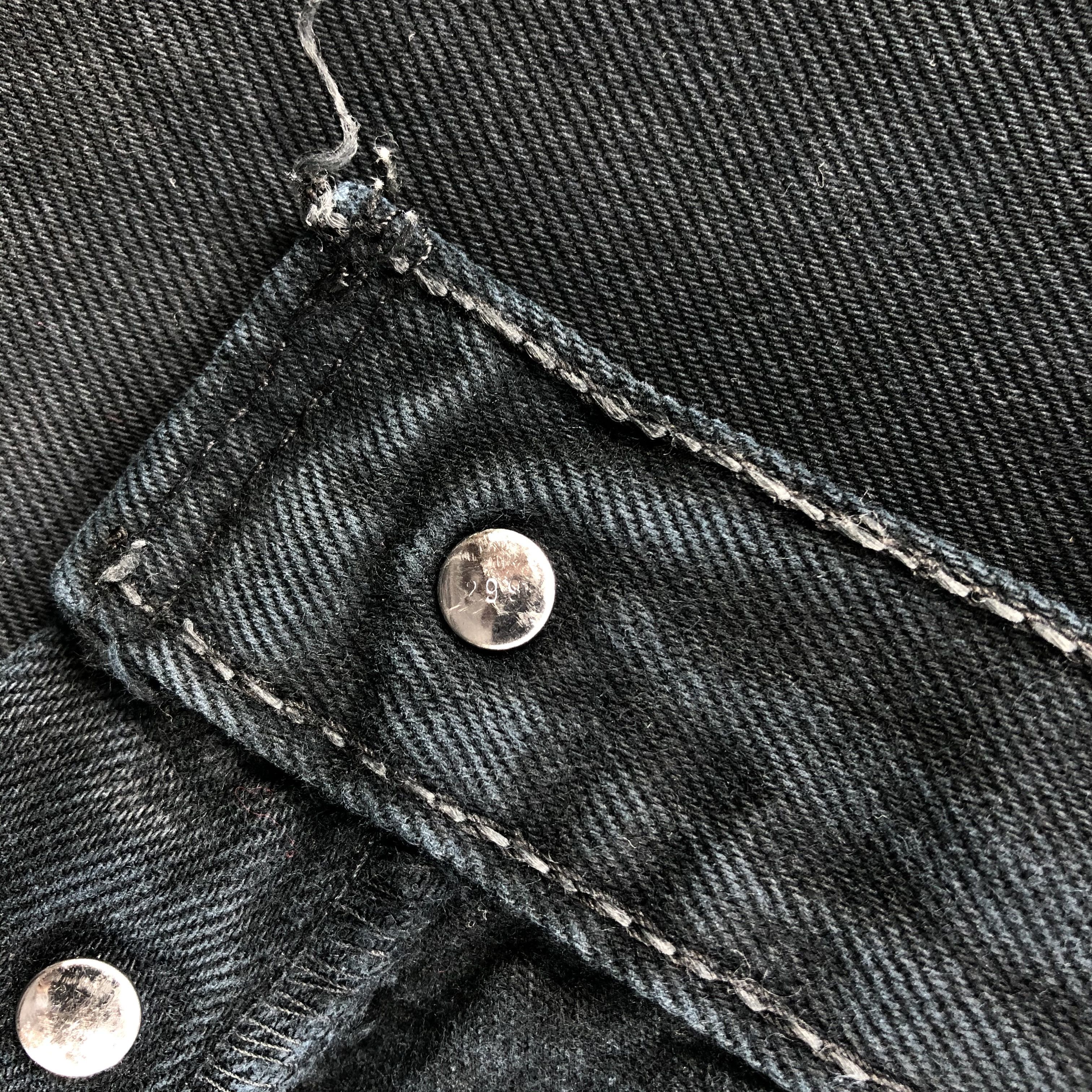 Levi's × Vintage Vintage Distress Levis 501 Jeans-JM1636 Size US 35 - 9 Thumbnail
