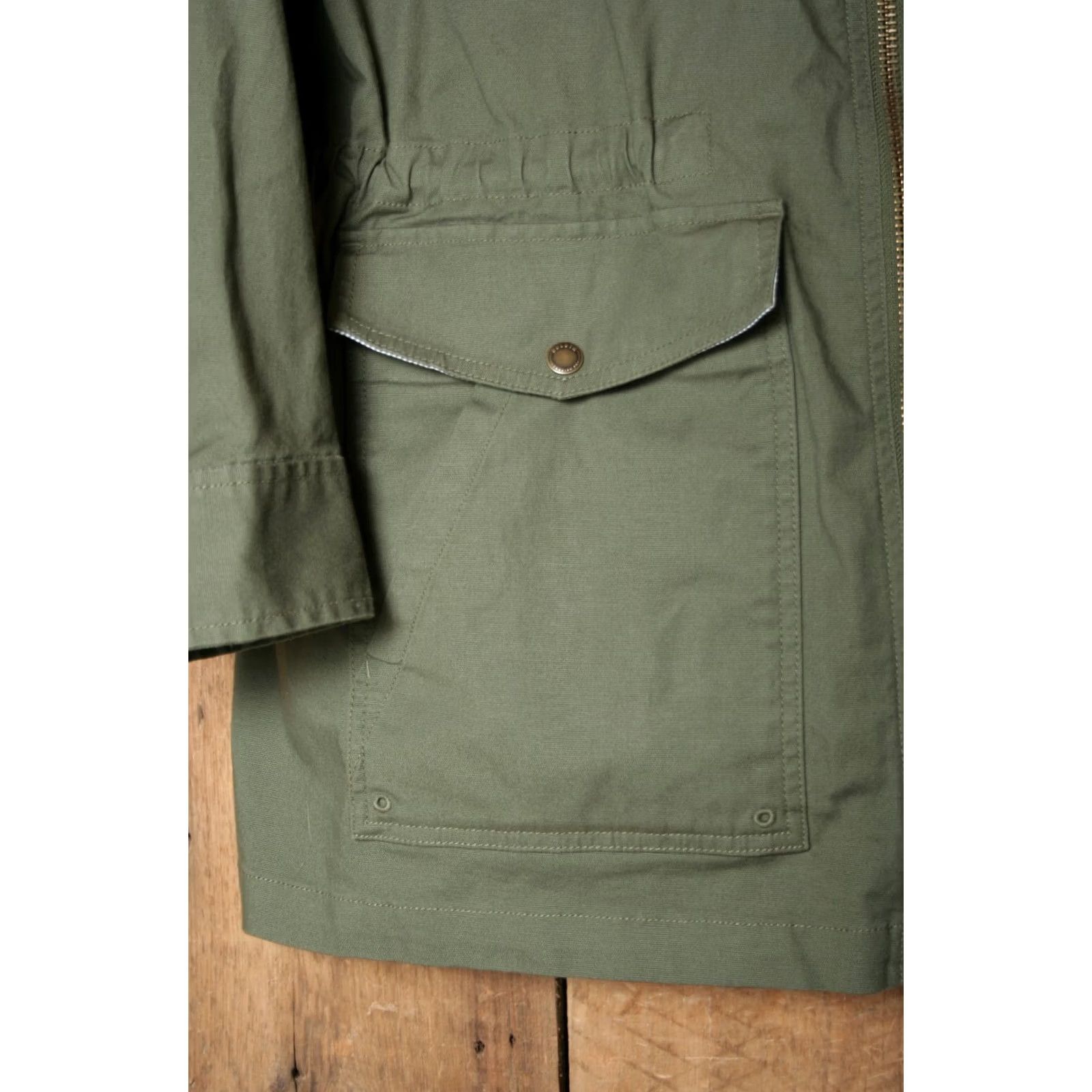 Olive DULUTH DuluthFlex Fire Hose Coolmax Olive Green Chore Jacket Women's 1X Green Jacket Women 1X Size XL / US 12-14 / IT 48-50 - 7 Thumbnail