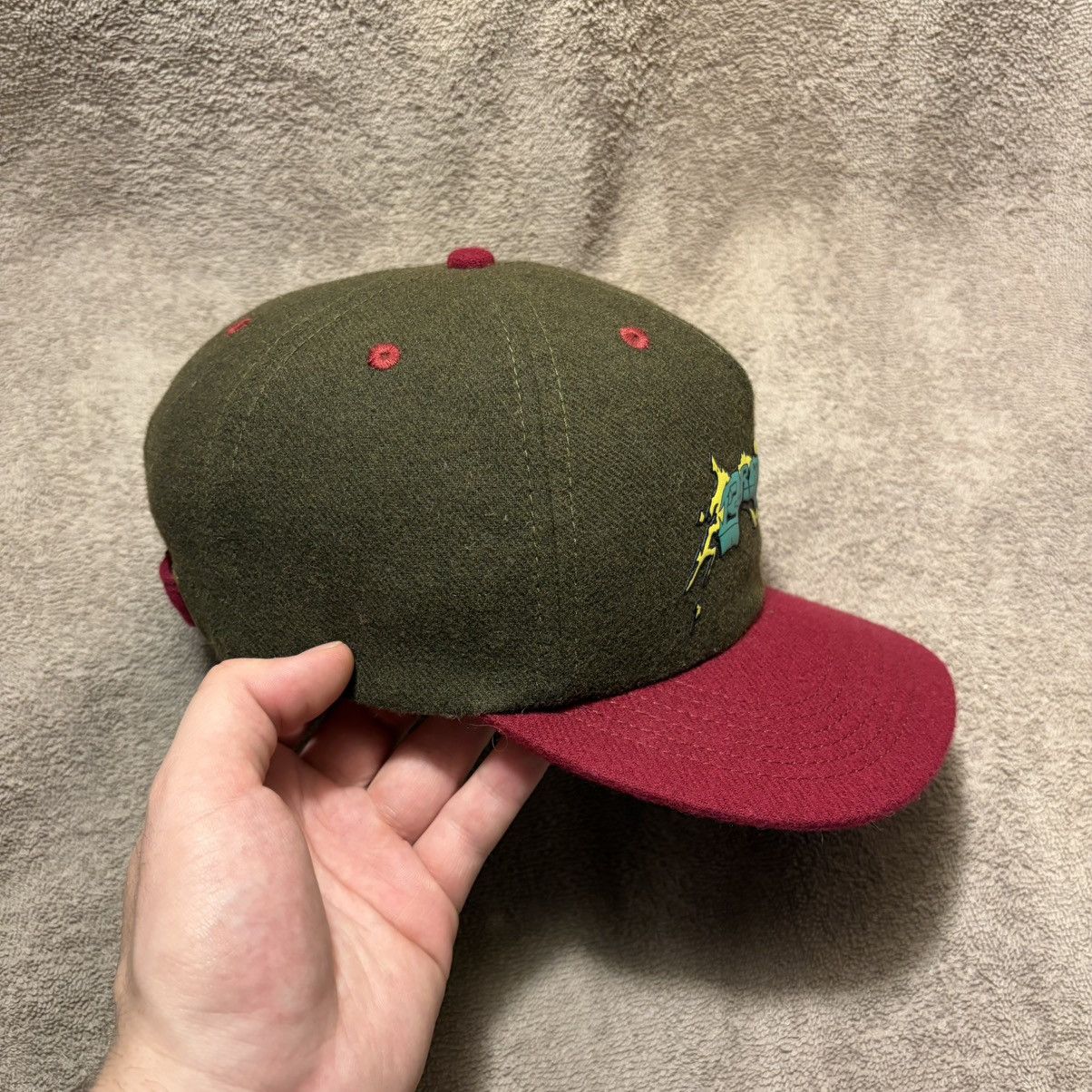Brain Dead Vintage Brain Dead Wool Hat StrapBack Cap Logo Spell Out Size ONE SIZE - 6 Thumbnail