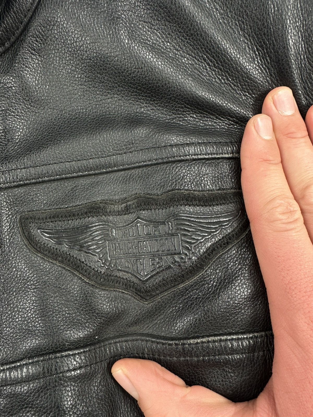 Harley Davidson Harley-Davidson Genuine Leather Moto Jacket Size L / US 10 / IT 46 - 6 Thumbnail