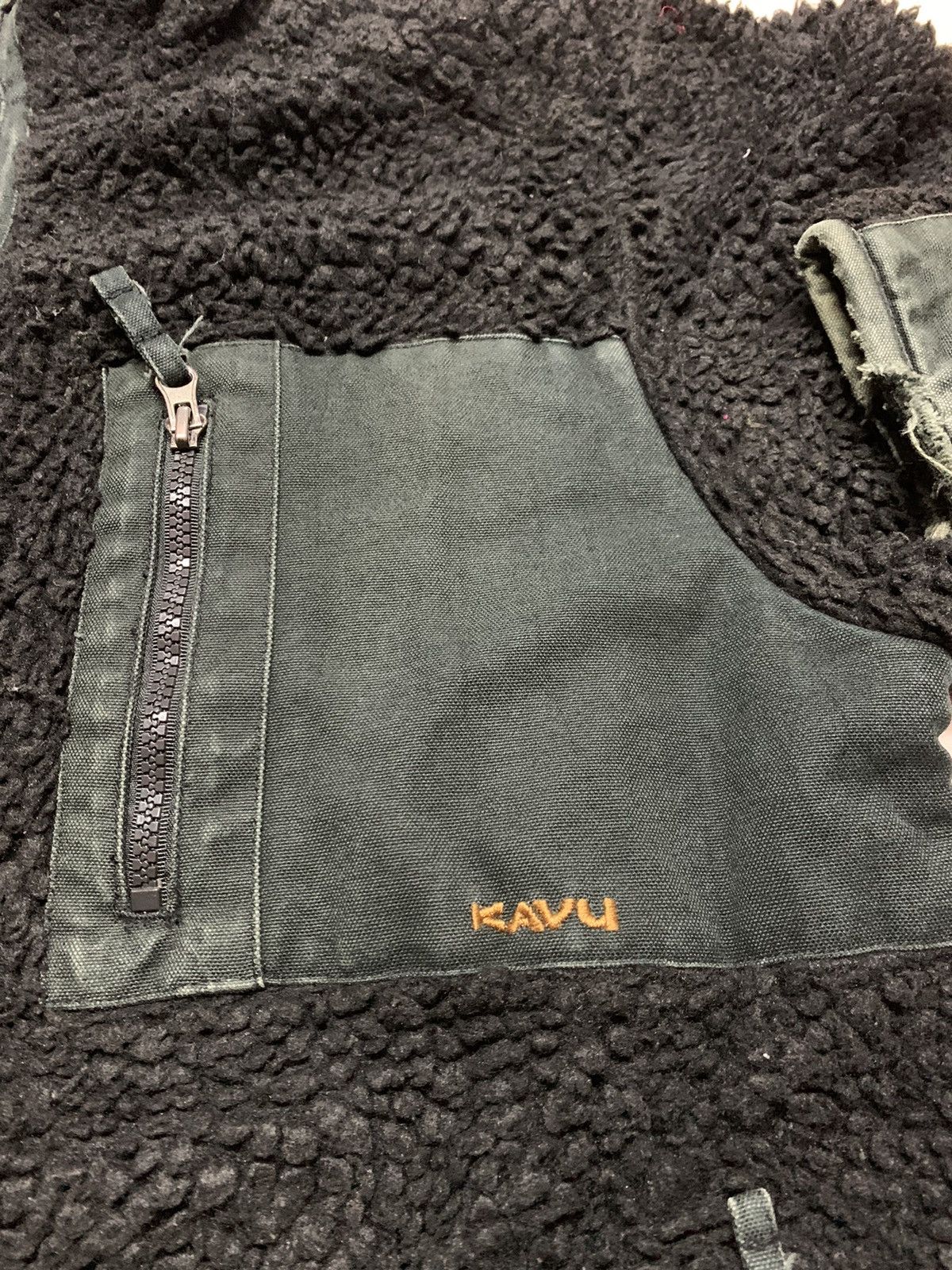Japanese Brand × KAVU × Vintage KAVU SHERPA FLEECE JACKET Size US M / EU 48-50 / 2 - 12 Thumbnail
