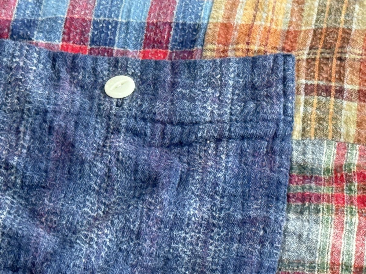 Issey Miyake Ne-net LS Limited Edition Multi-Color Flannel Poncho Size US XXL / EU 58 / 5 - 3 Thumbnail