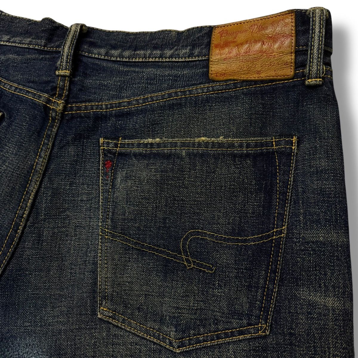 Burgus Plus Vintage Burgus Plus Lot 770ZR Hinoya Tokyo Selvedge Denim Size US 38 / EU 54 - 11 Thumbnail