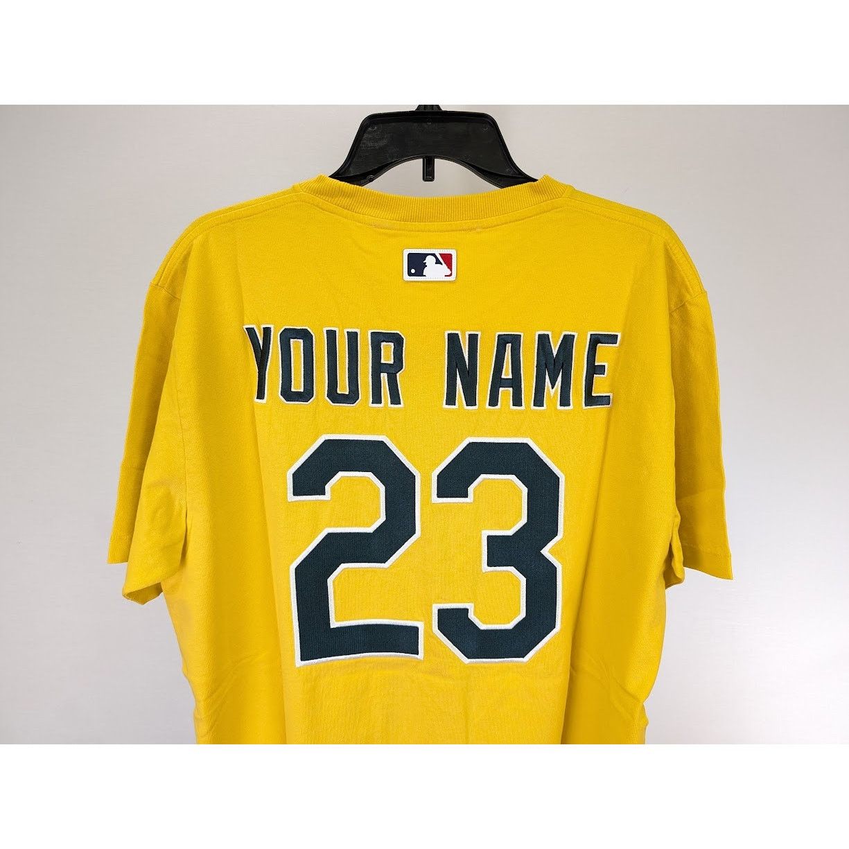 Off-White o1rshd1 MLB- Oakland Athletics Short Sleeve T-Shirt Yellow Size US XL / EU 56 / 4 - 17 Thumbnail
