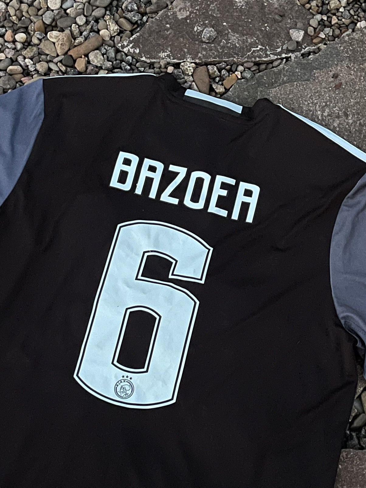 Adidas 2016 Adidas Ajax #6 Bazoer soccer jersey rare Size US XL / EU 56 / 4 - 10 Thumbnail