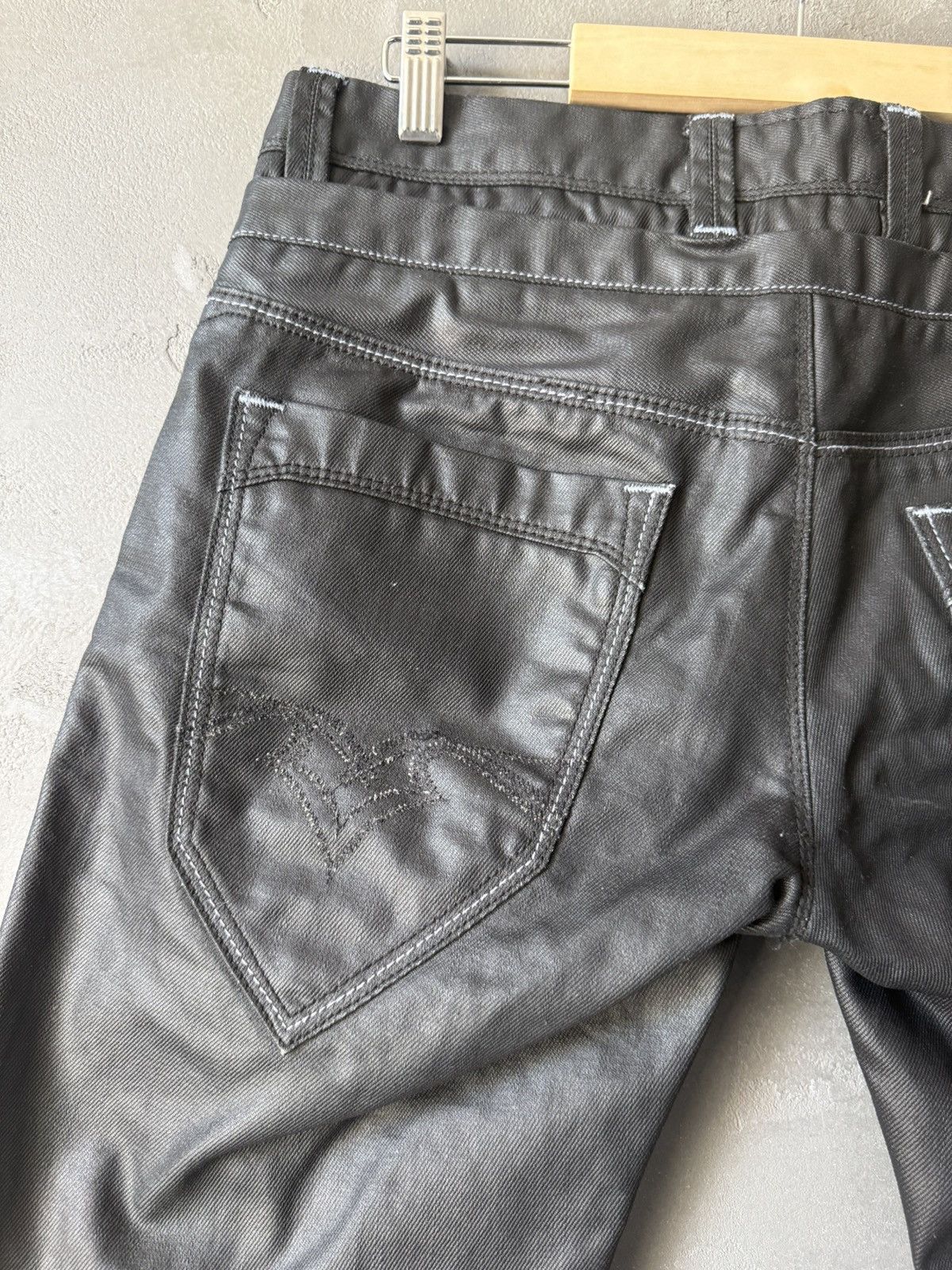 Other Sixth June x Y2K Waxed Jeans Size US 31 - 5 Thumbnail