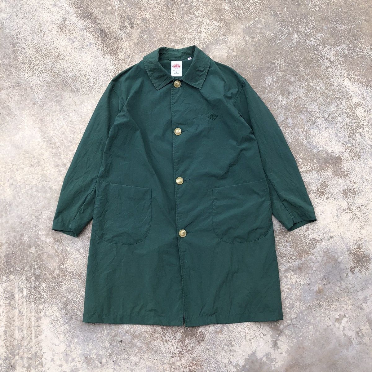 Danton × Japanese Brand DANTON France Nylon Long Jacket Size XS / US 0-2 / IT 36-38 - 1 Thumbnail