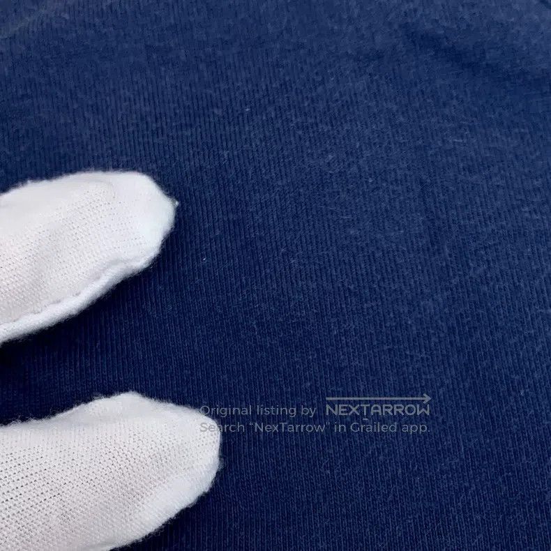 Hermes Hermes Dark Blue Robot Printed Cotton Round Collar Short S Size M / US 6-8 / IT 42-44 - 9 Thumbnail