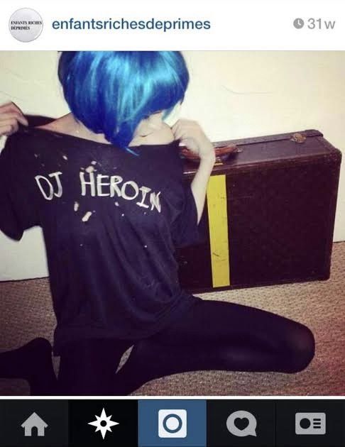 Enfants Riches Deprimes erd ss14 "dj heroin" hoodie Size US S / EU 44-46 / 1 - 3 Thumbnail