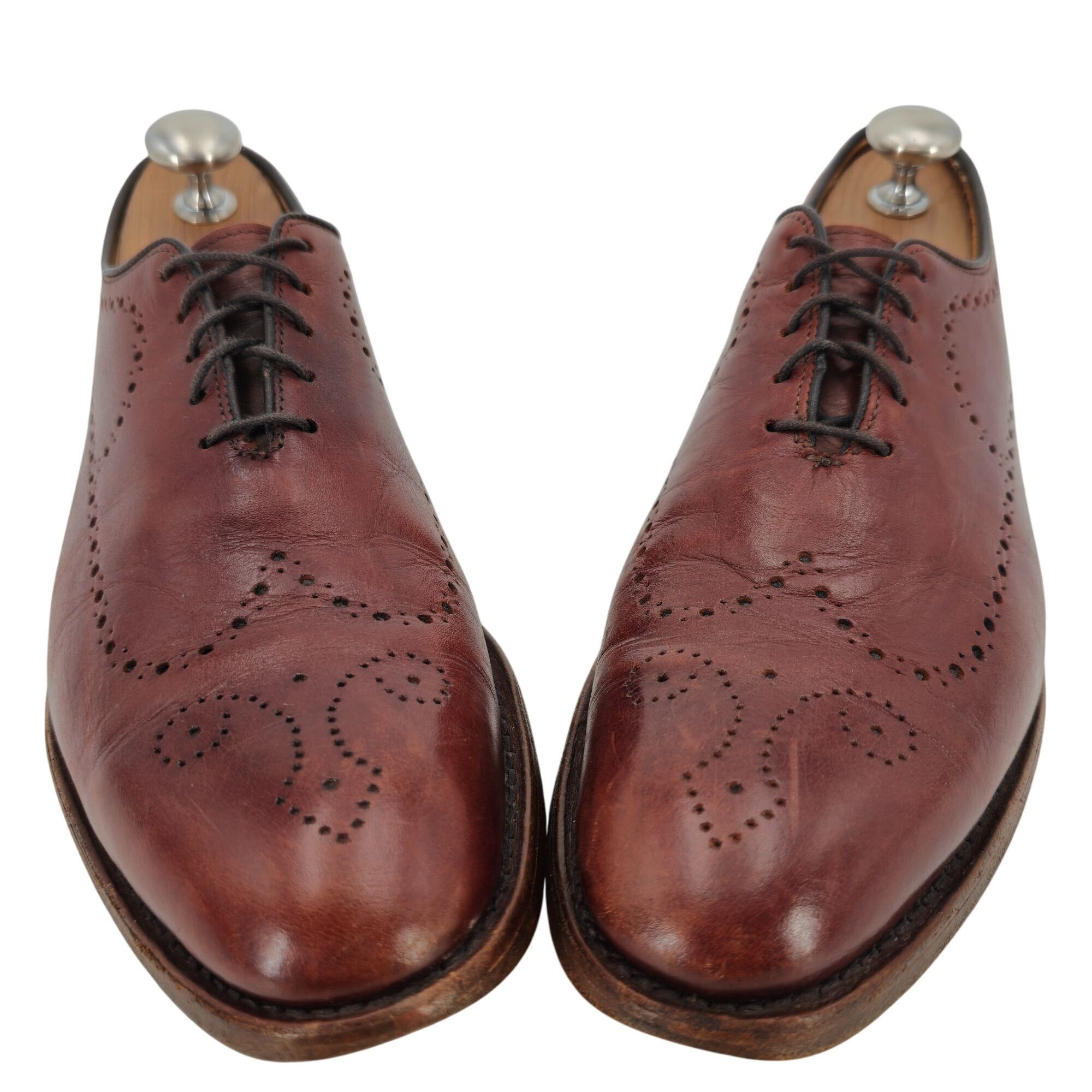 Allen Edmonds Allen Edmonds Fairfax Dress Shoes Mens size 8 Brown Leather Size US 8 / EU 41 - 6 Thumbnail