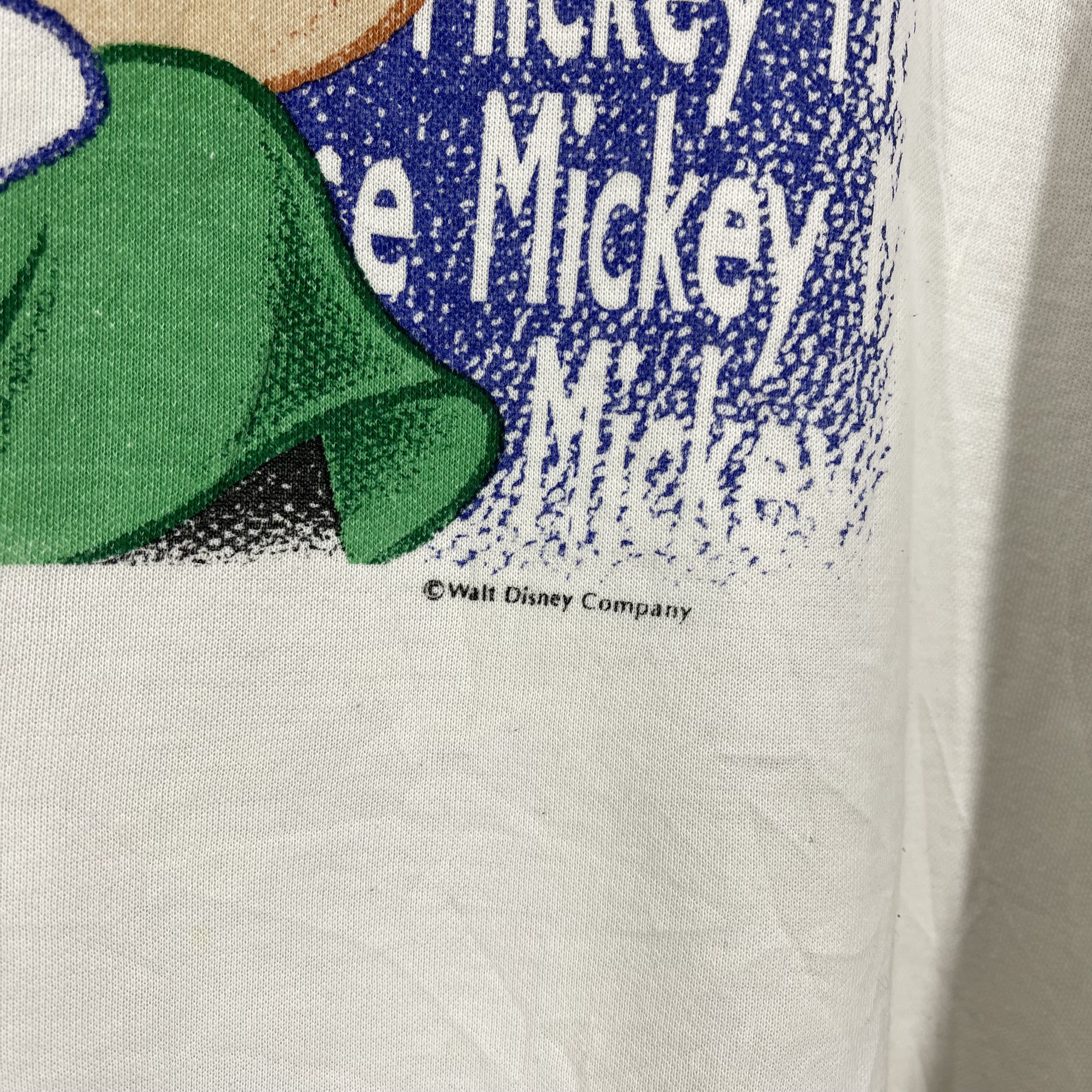 Disney MICKEY MOUSE by DIA CLUB Crew Neck Sweatshirt #1404AW Size US M / EU 48-50 / 2 - 4 Thumbnail