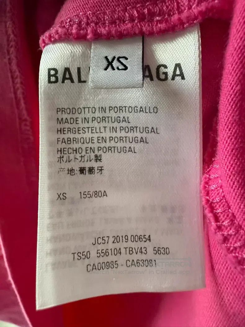 Balenciaga Balenciaga Email Small Logo Short Sleeve XS Size US XS / EU 42 / 0 - 9 Thumbnail