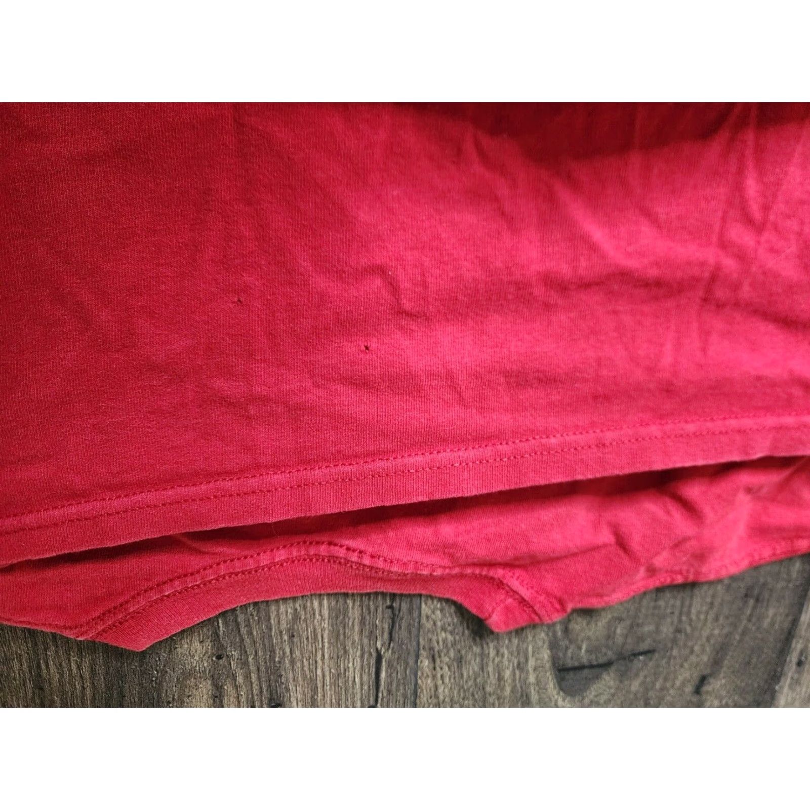 Doublet Senor Frogs Red Graphic Tee Mens XL Short Sleeve Cotton Distressed Bacteria Water Size US XL / EU 56 / 4 - 3 Thumbnail