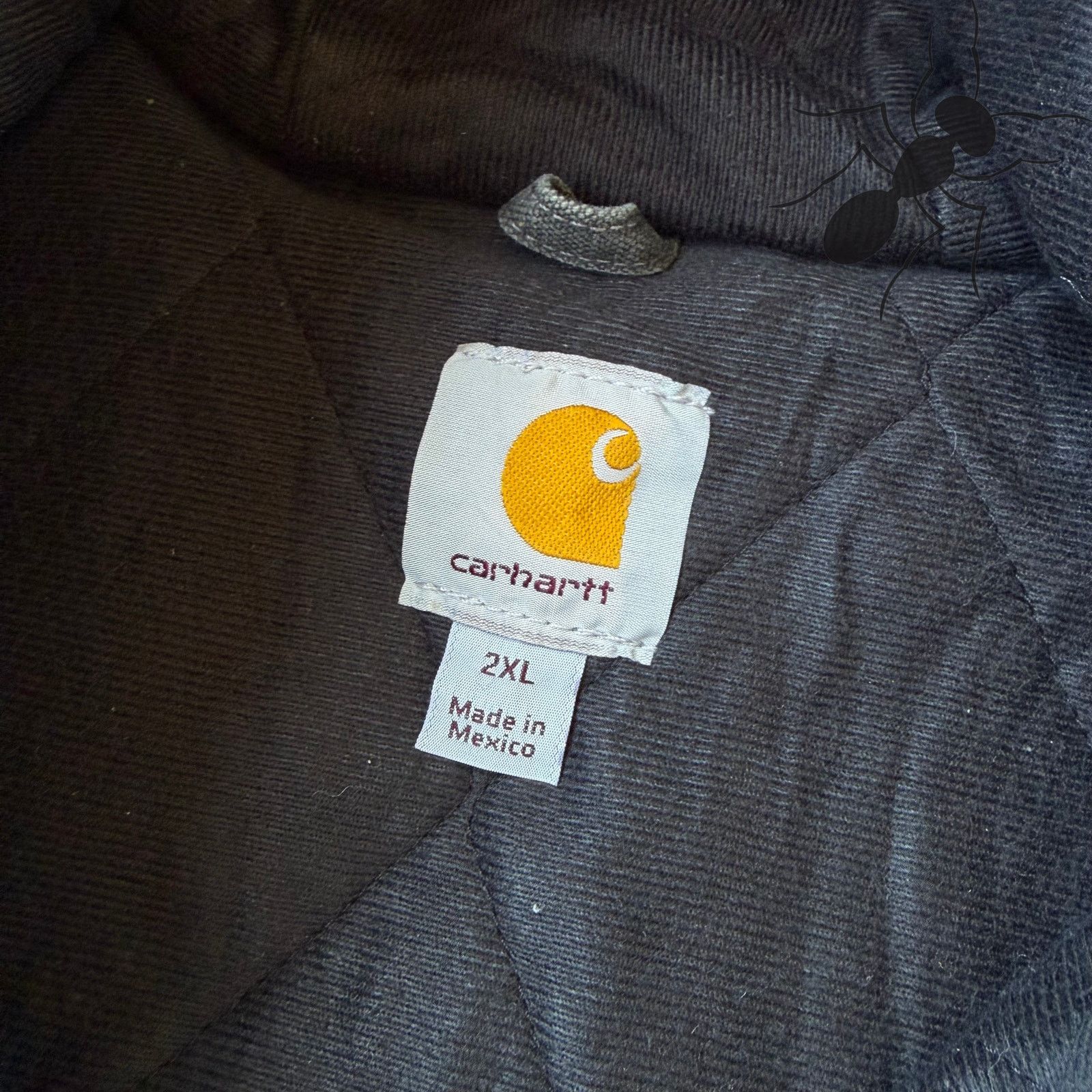 Carhartt × Vintage Carhartt J130 GVL gray hooded work wear jacket Size US XXL / EU 58 / 5 - 9 Thumbnail