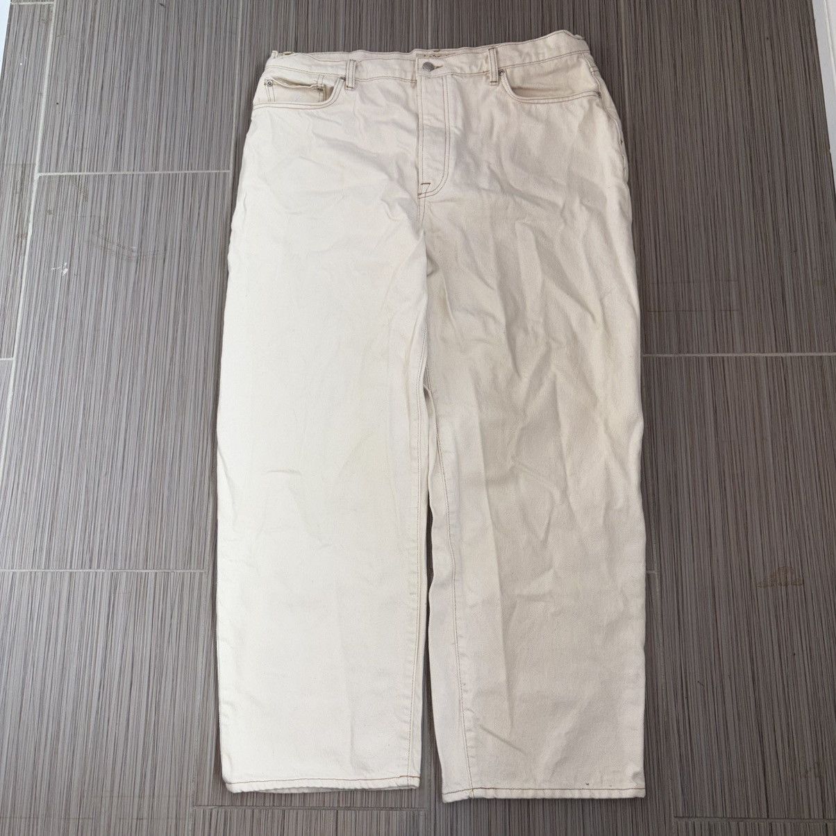 Stussy × Vintage *BAGGY* STUSSY “BIG OL” JEANS SIZE 38 Size US 38 / EU 54 - 1 Thumbnail