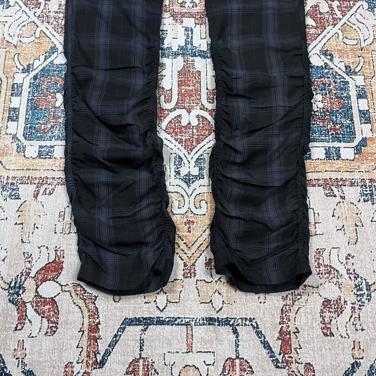 Japanese Brand Y2K Double Waist LGB Style Multi Pocket Tartan Size US 29 - 5 Thumbnail
