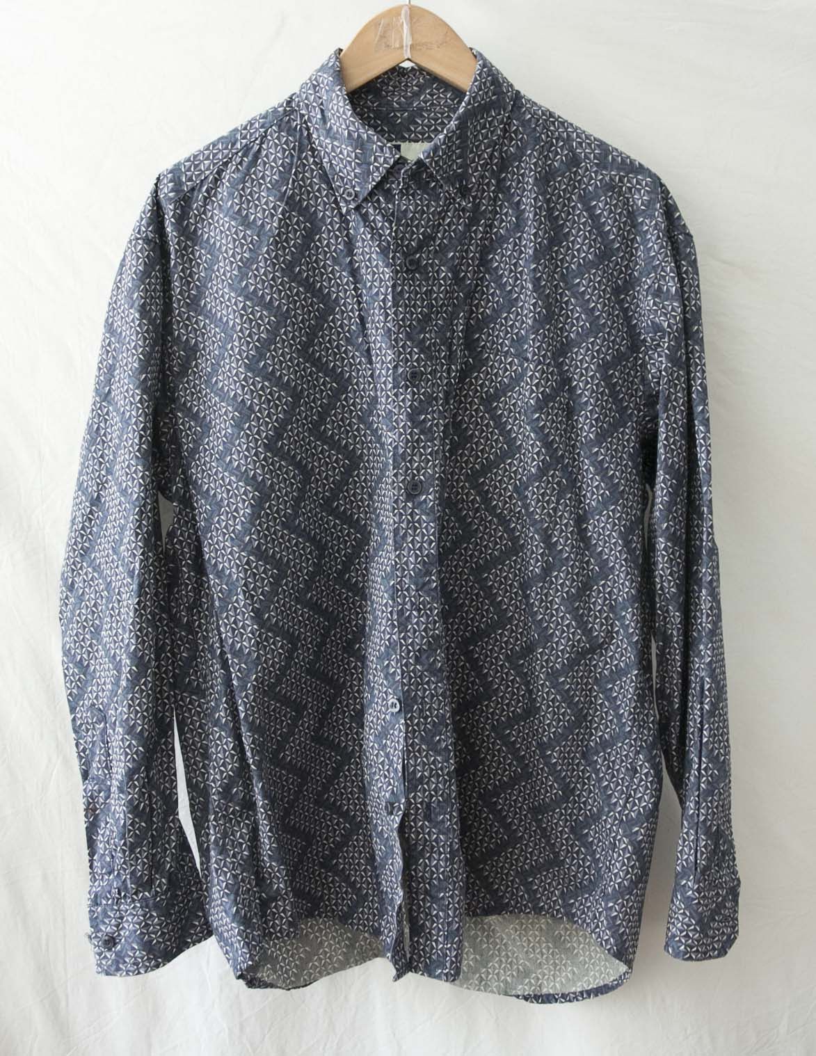 Tilley Tilley Shirt Blue Abstract Size L Size US L / EU 52-54 / 3 - 1 Thumbnail