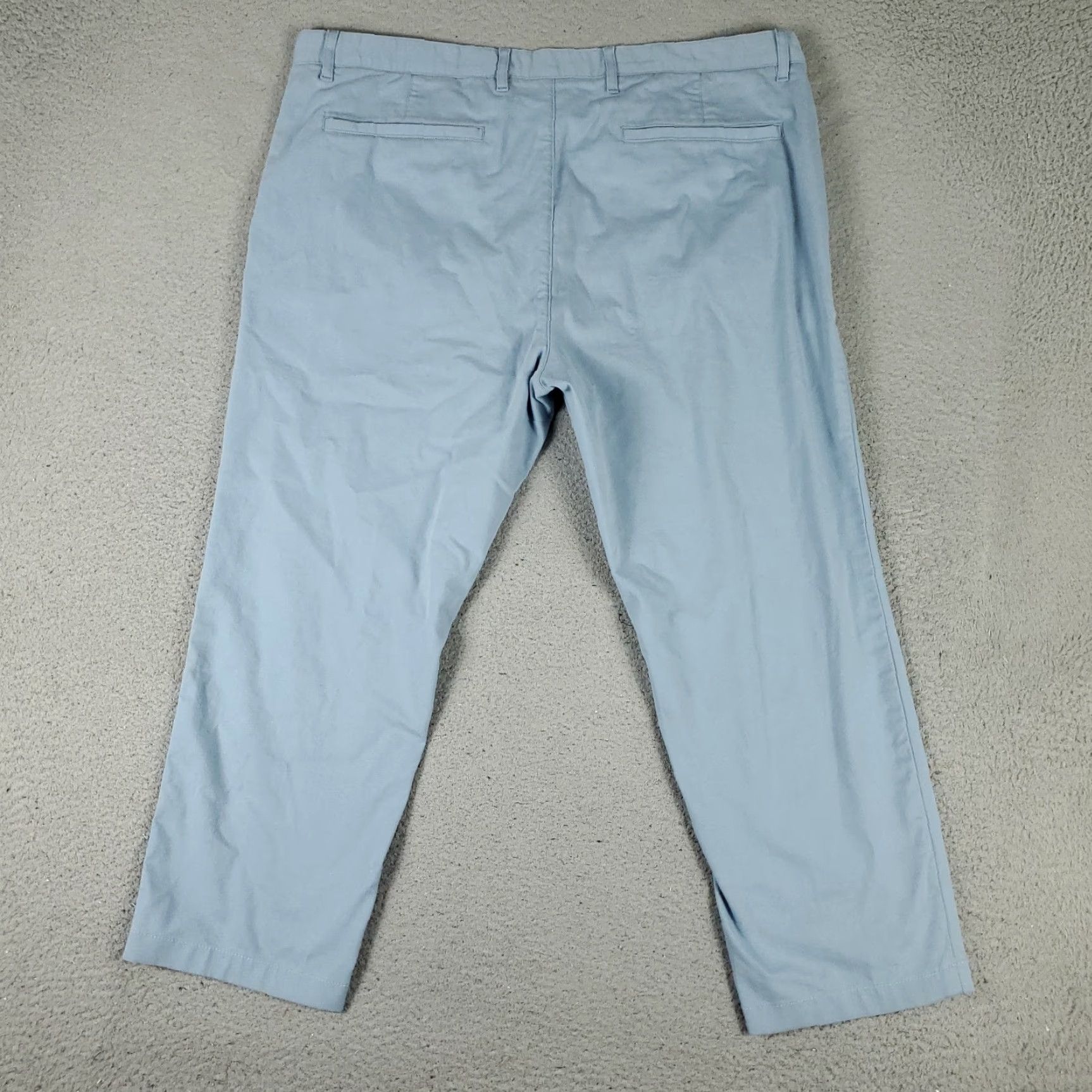 Theory VINTAGE Theory Men's Pants 38x26 Straight Leg Chino Trousers Blue Office Business Casual Size US 38 / EU 54 - 7 Thumbnail