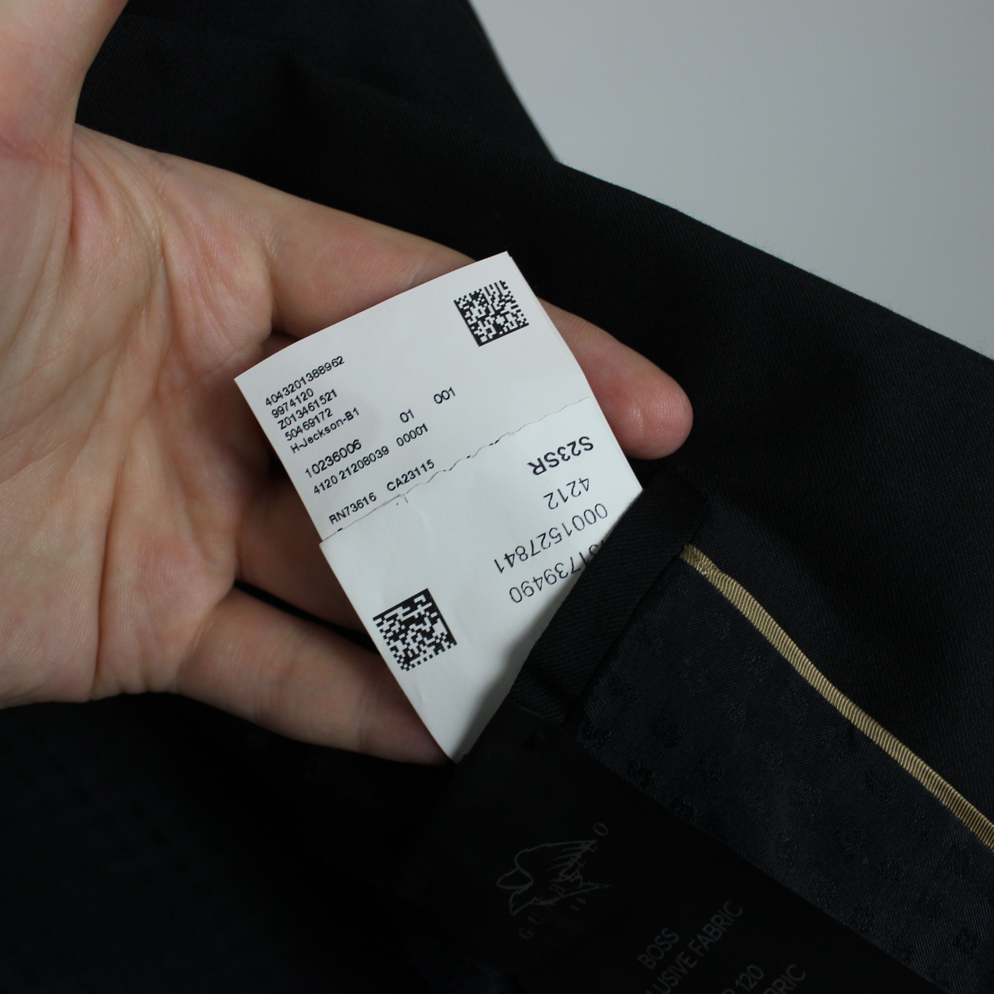 Hugo Boss Hugo Boss blazer men virgin wool 38R 48 Black Size 38R - 7 Thumbnail