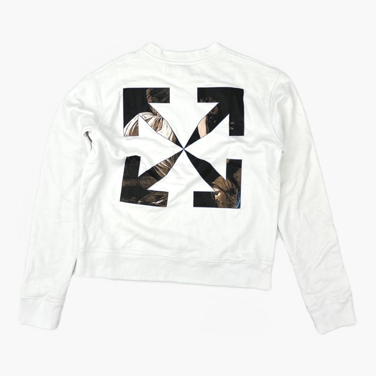 Off-White Off-White FW20 Caravaggio Angel Slim Crewneck Size US L / EU 52-54 / 3 - 2 Thumbnail